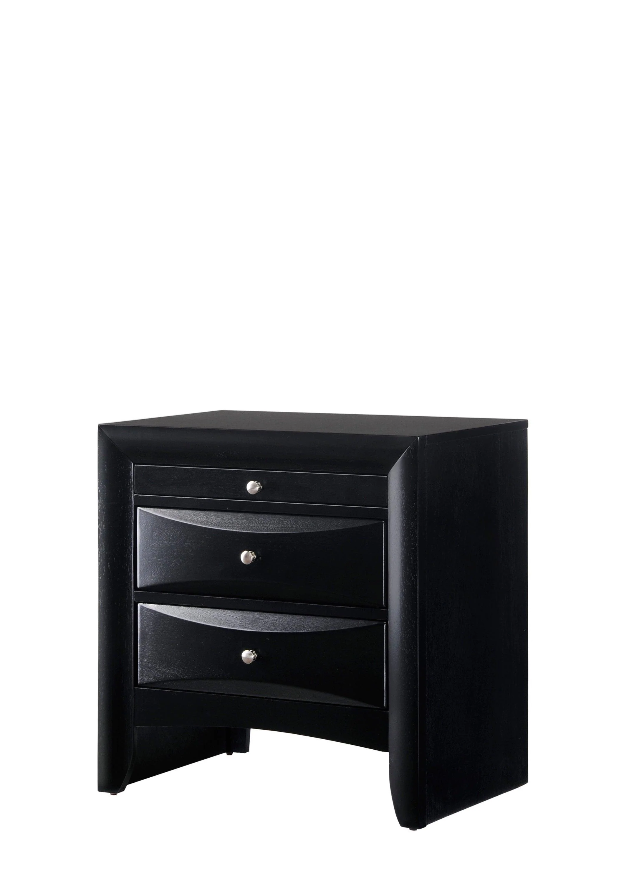 Black Emily Dresser 8 Drawers Front - Image 2