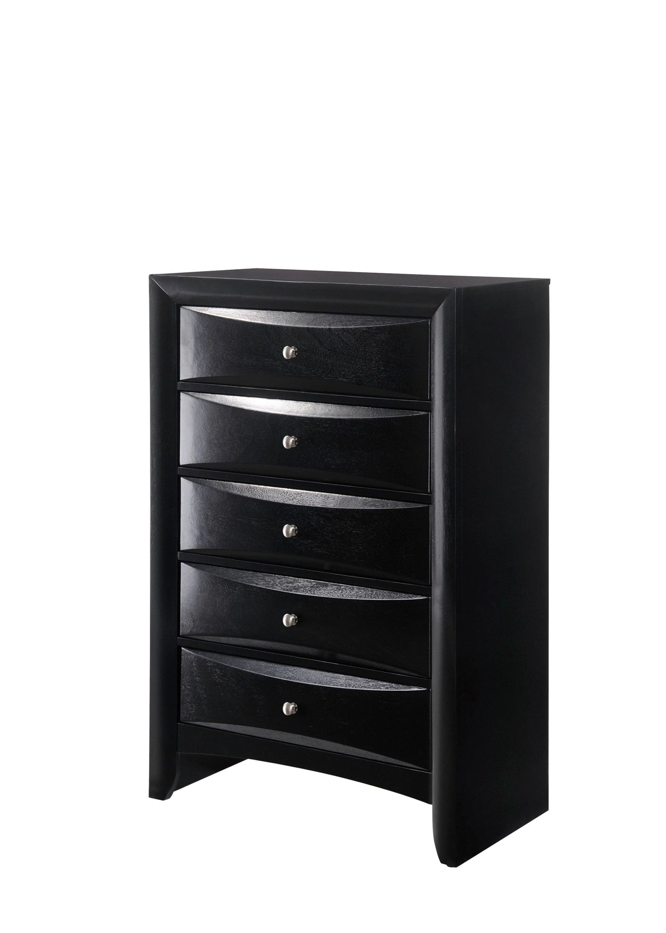 Black Emily Dresser 8 Drawers Front - Image 3
