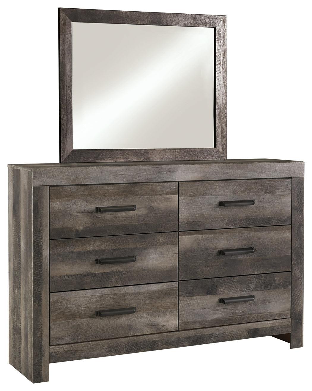 Wynnlow Gray Dresser And Mirror - Image 2