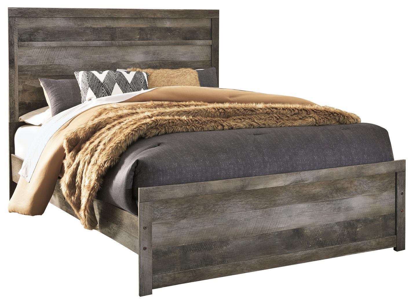 Wynnlow Gray Queen Panel Bed - Image 2