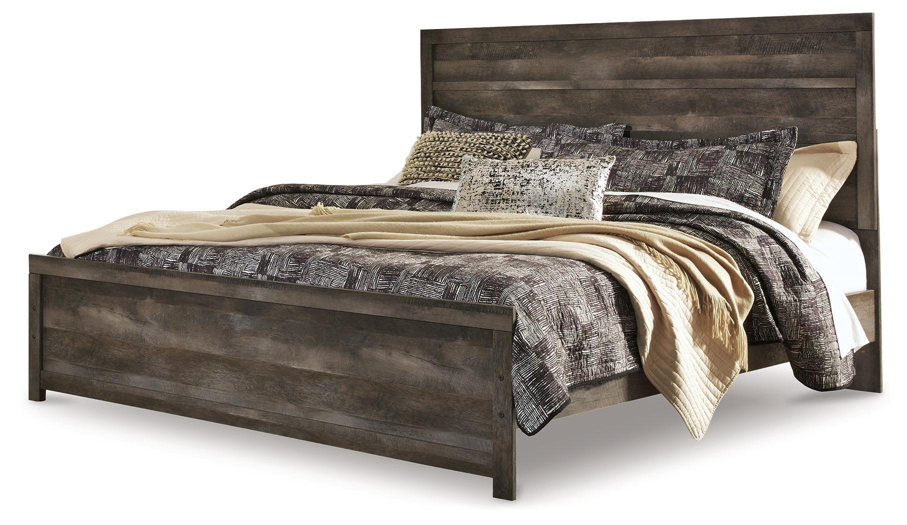 Wynnlow Gray King Panel Bed - Image 2
