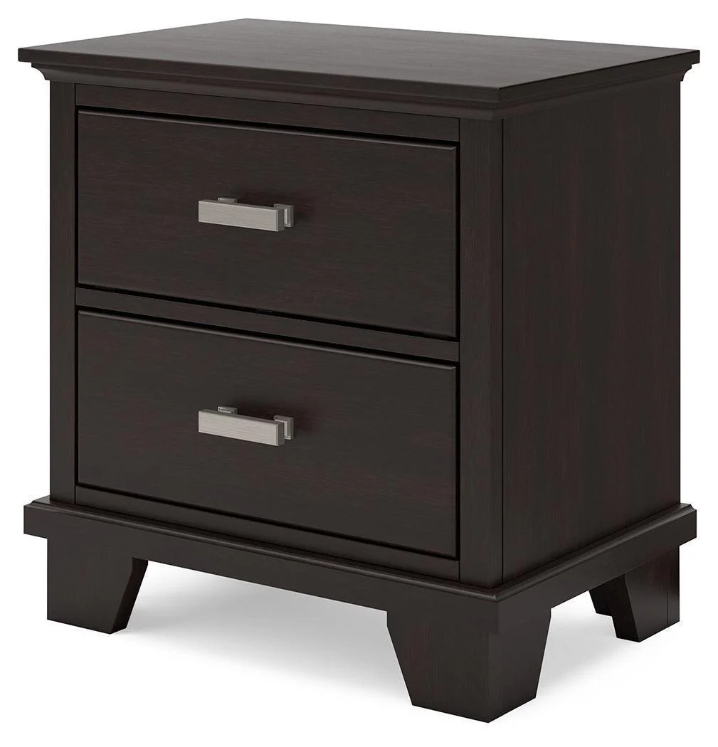 Covetown Dark Brown Nightstand - Image 3