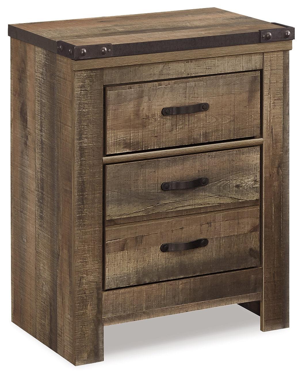 Trinell Brown Nightstand - Image 2