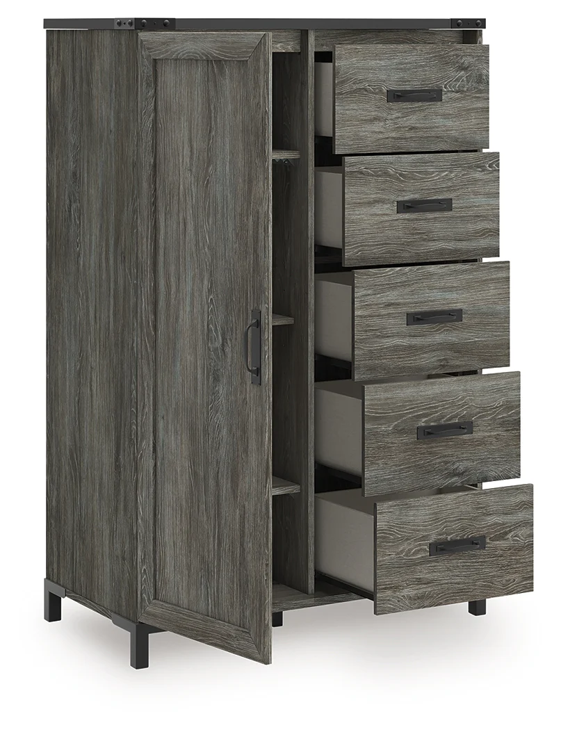 Frandern Gray Dressing Chest - Image 3