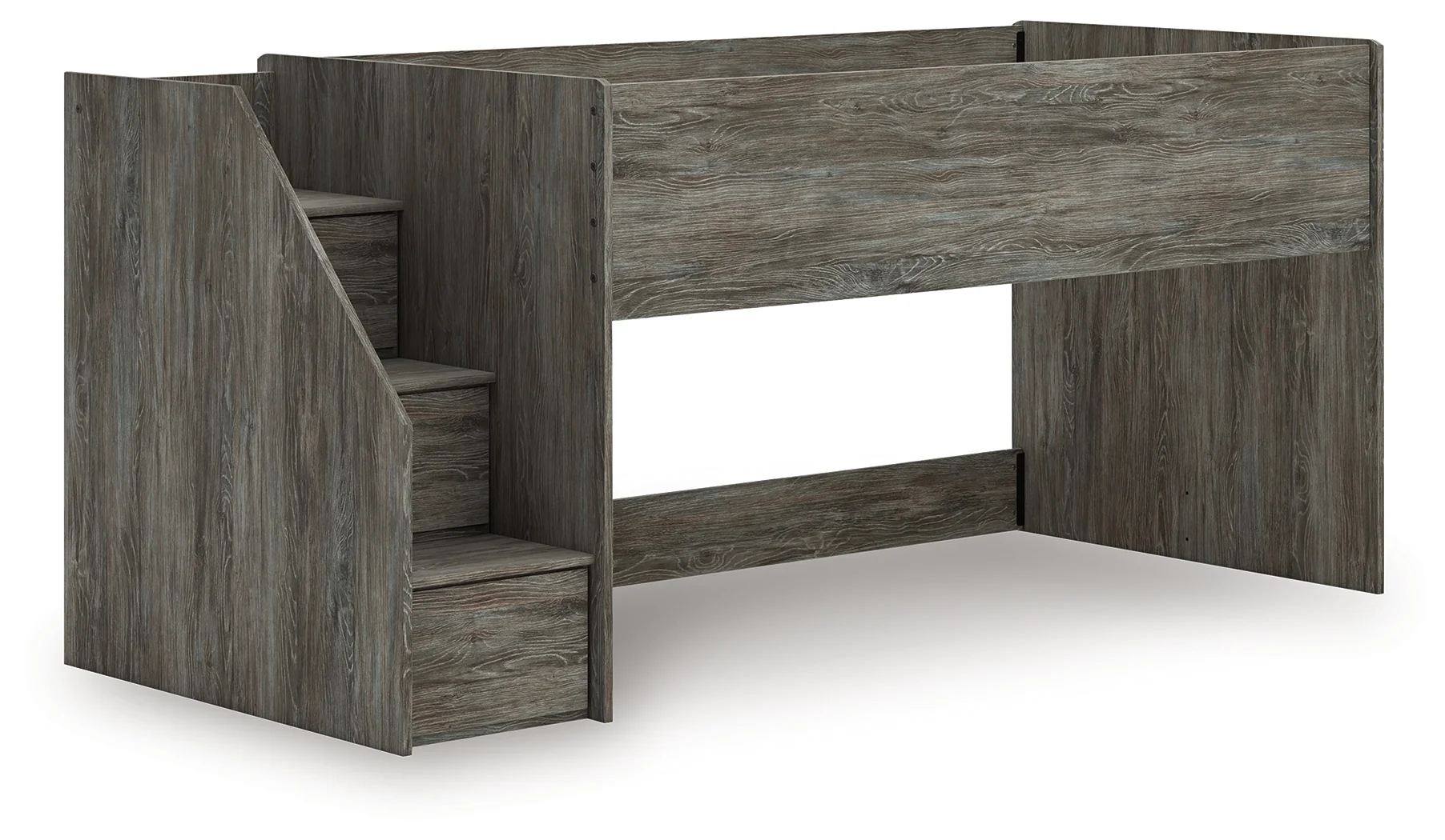 Frandern Gray Twin Loft Bed - Image 2