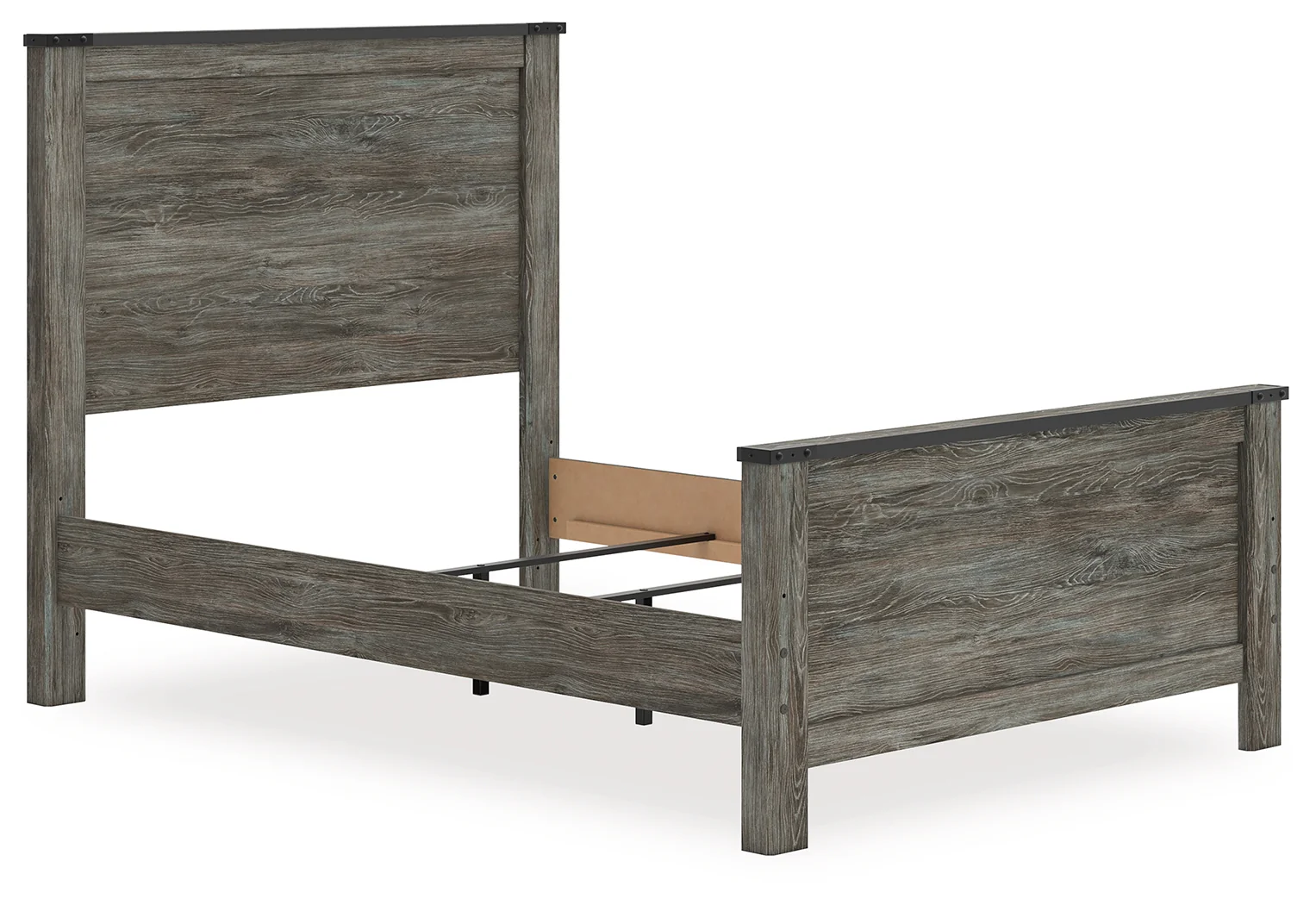 Frandern Black/Gray Full Panel Bed - Image 2