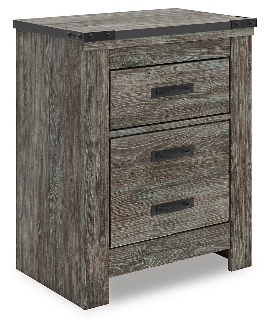 Frandern Gray Nightstand - Image 1