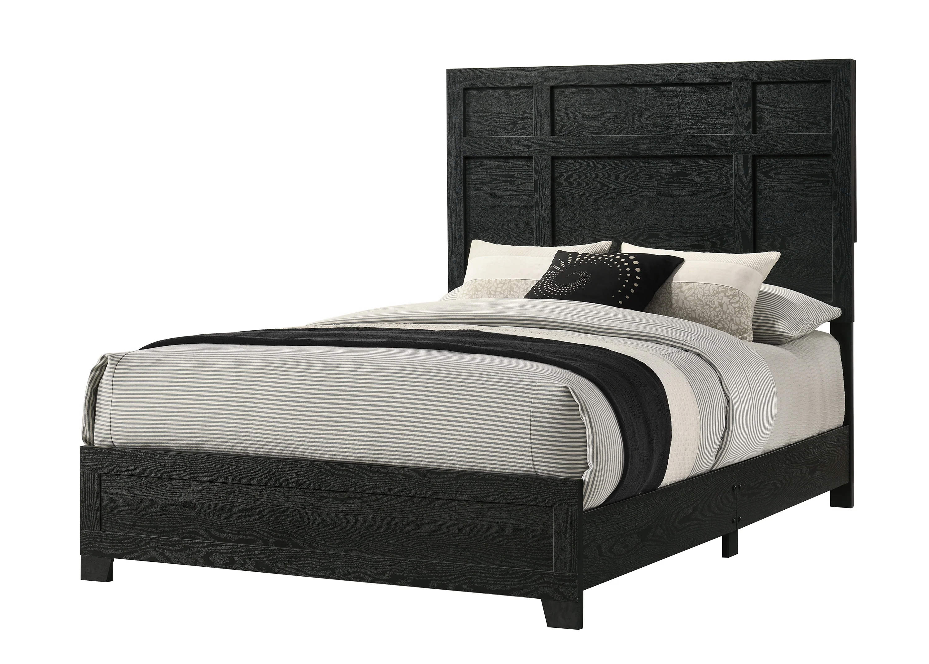 Cadence Black Panel Bedroom Set - Image 3