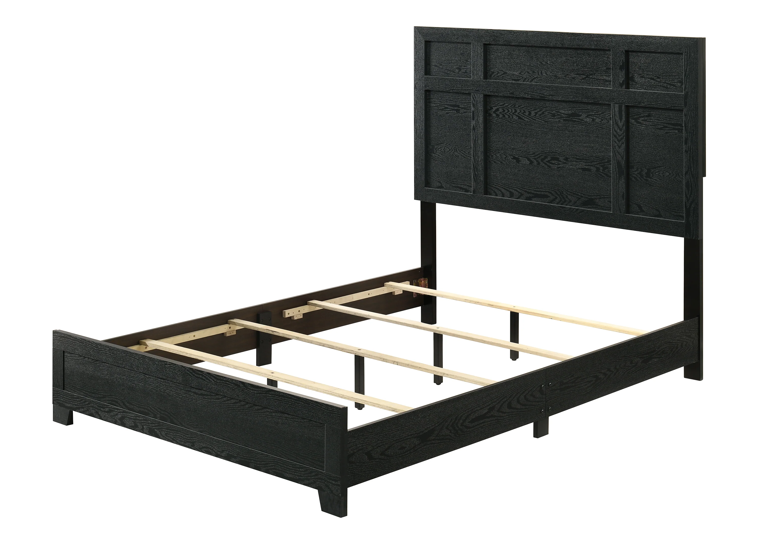 Cadence Black Panel Queen Bed - Image 2