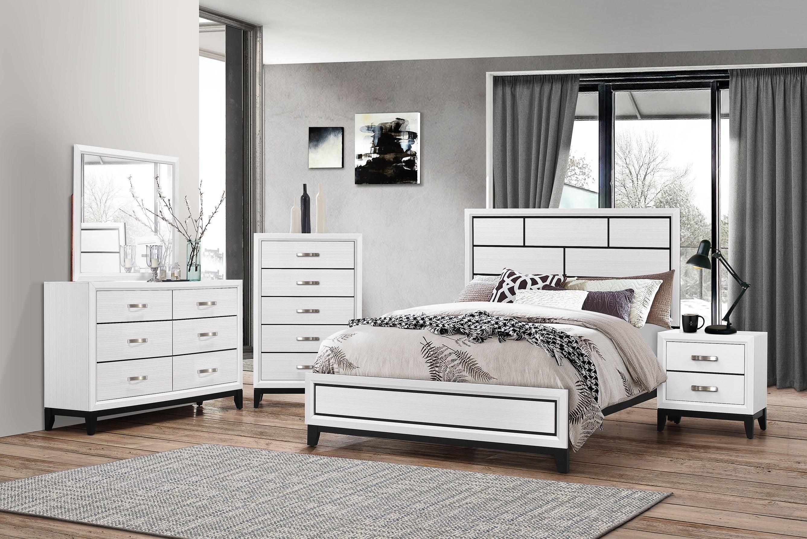 Akerson Chalk Panel Twin Bed - Image 2