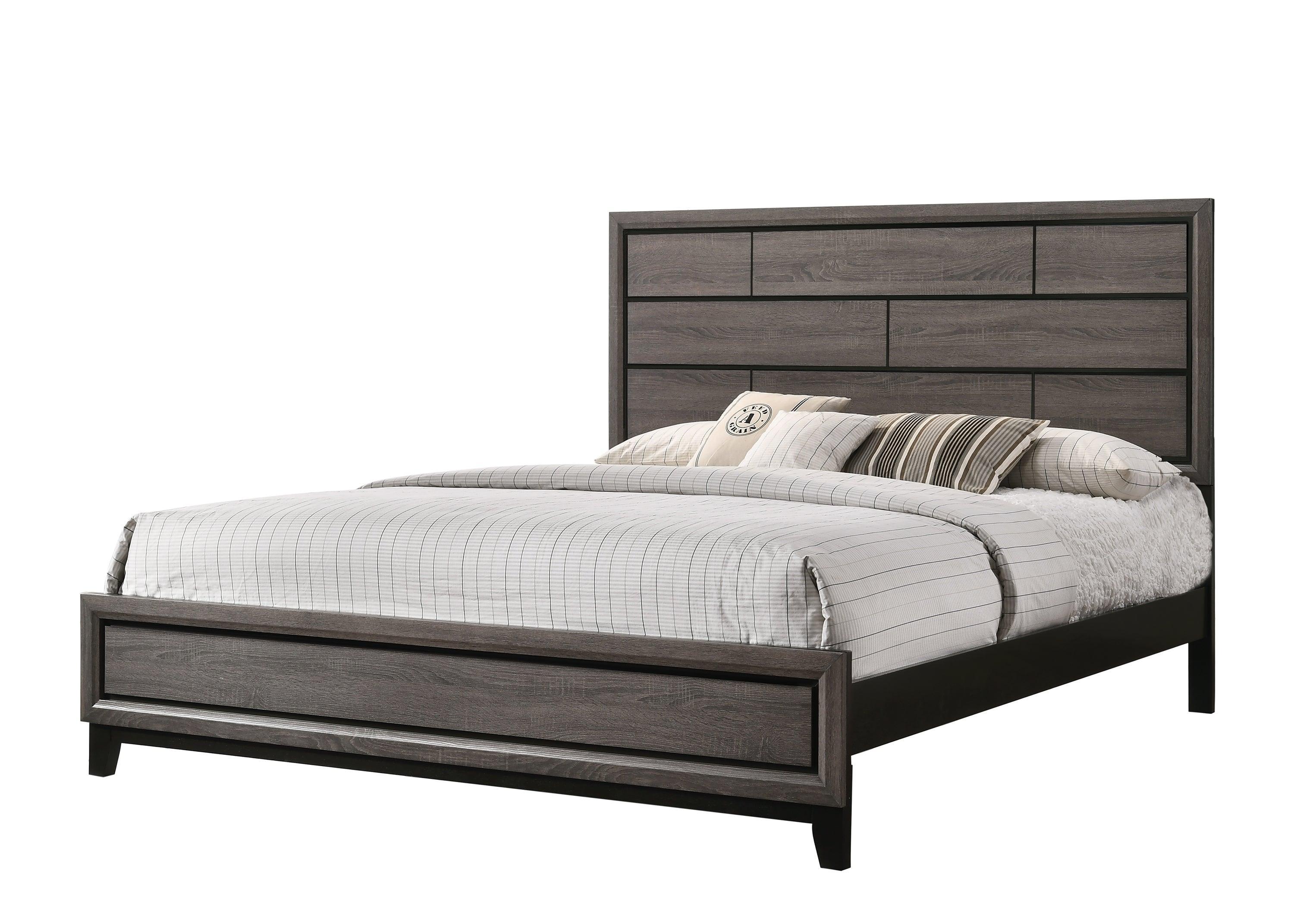 Akerson Gray Panel Bedroom Set - Image 2
