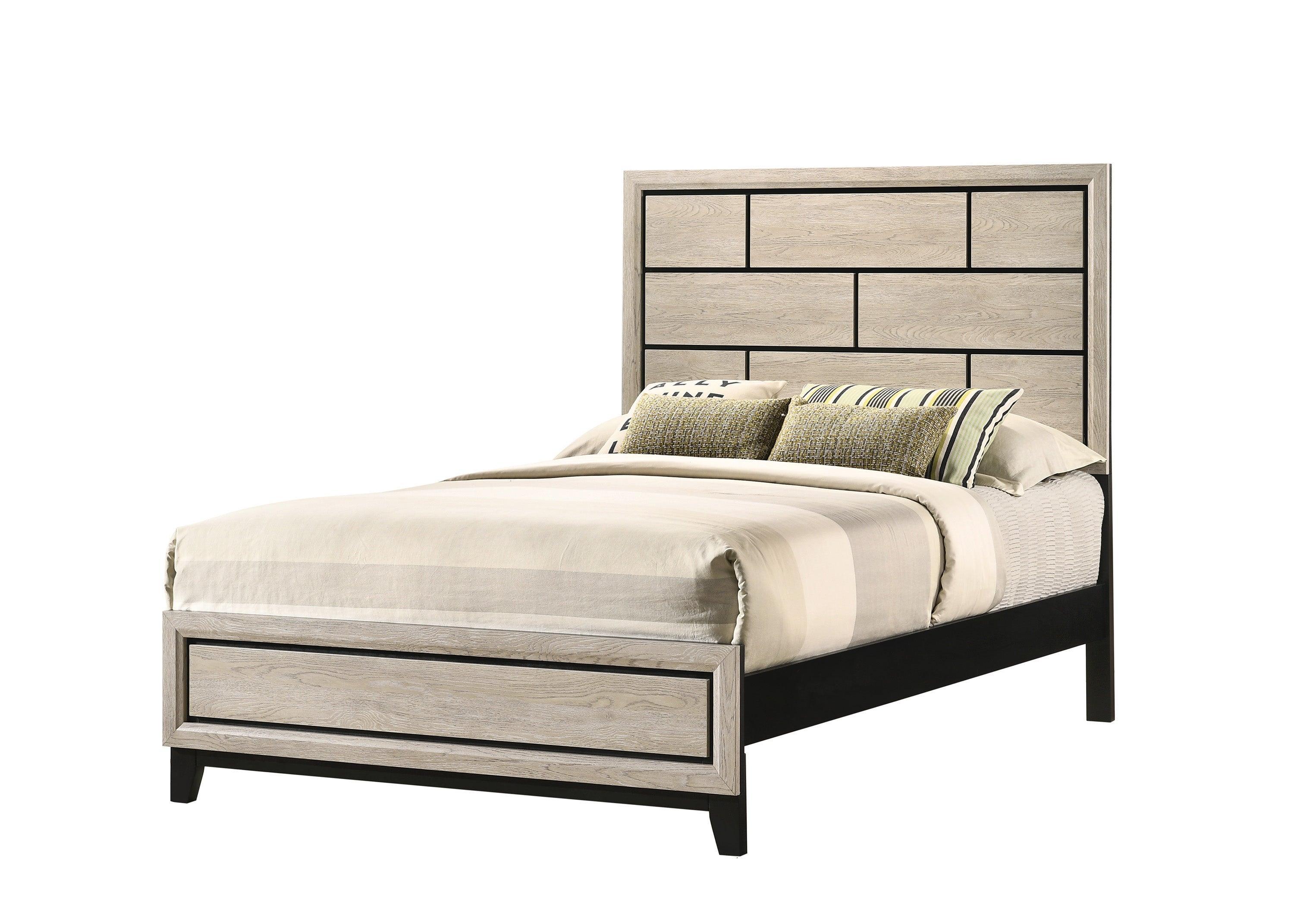 Akerson Driftwood Panel Bedroom Set - Image 2