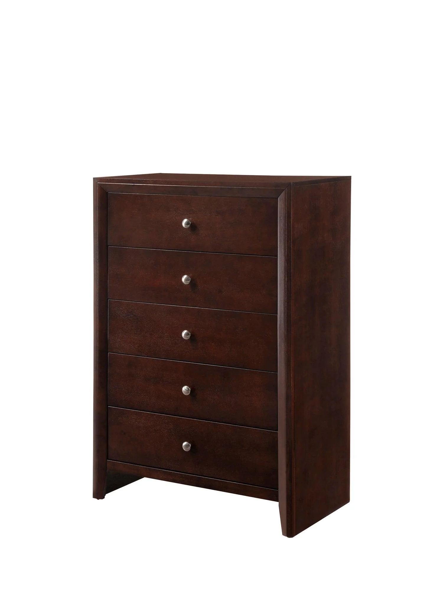 Evan Chest Gray Rope 5 Drawers - Image 1