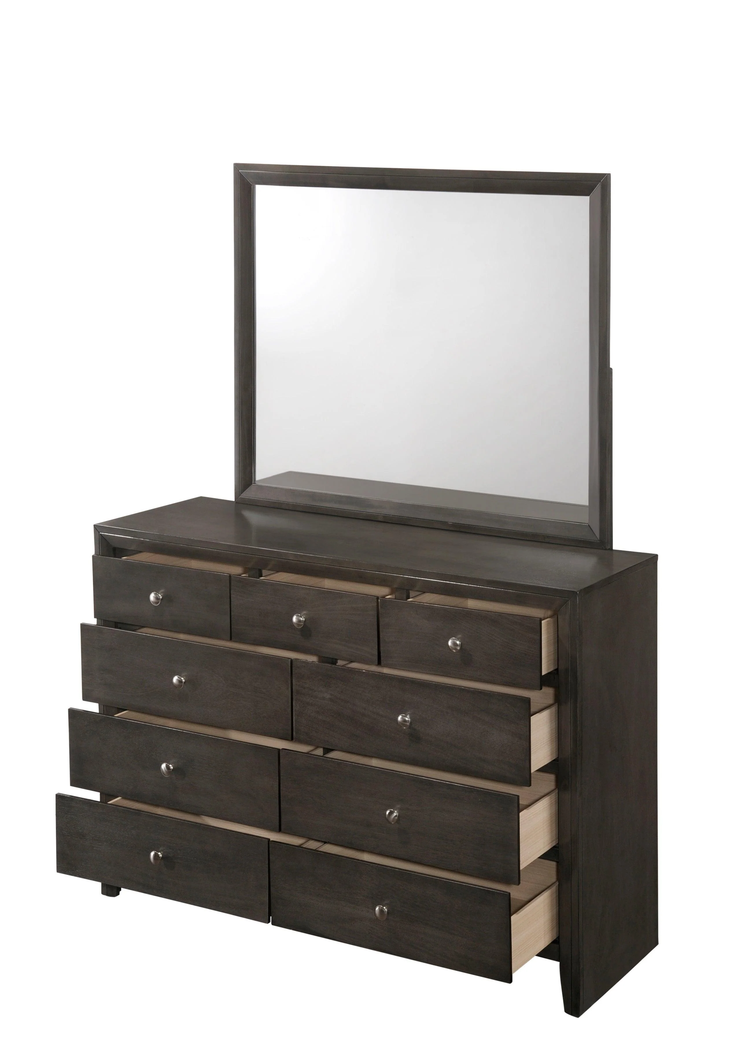 Evan Dresser Gray 7 Drawers - Image 2