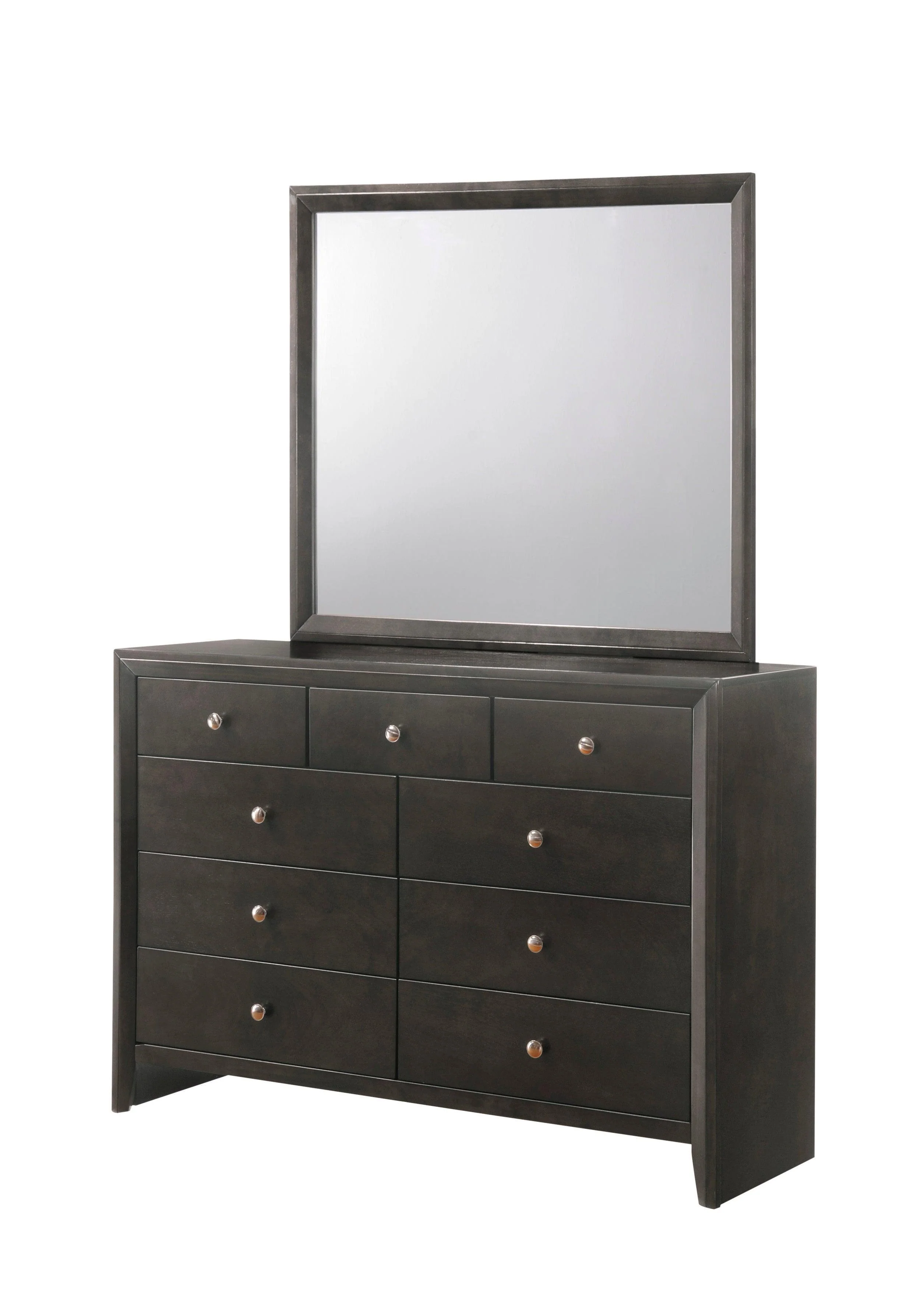 Evan Dresser Gray 7 Drawers - Image 3