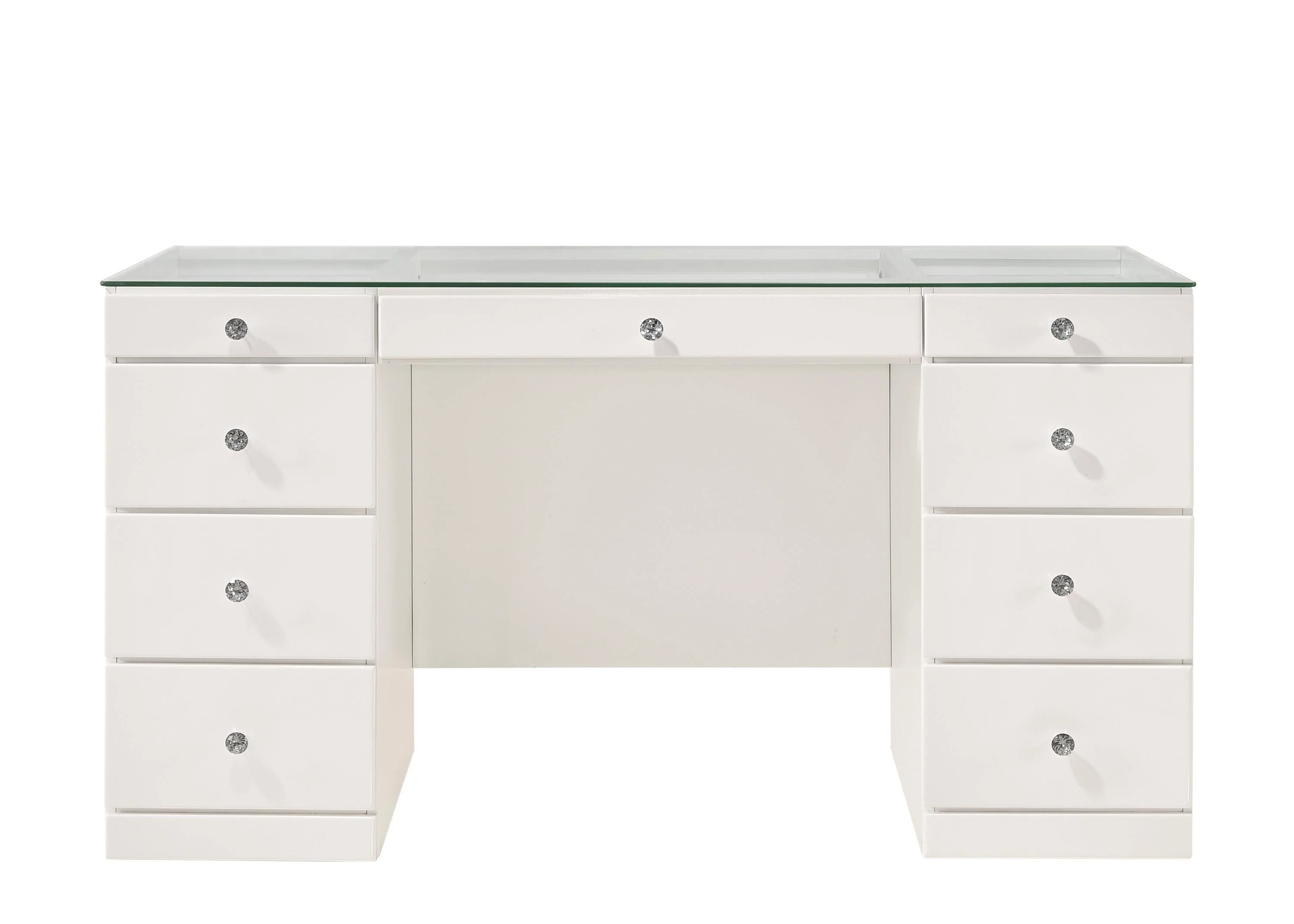 Avery White Vanity Set - Image 3