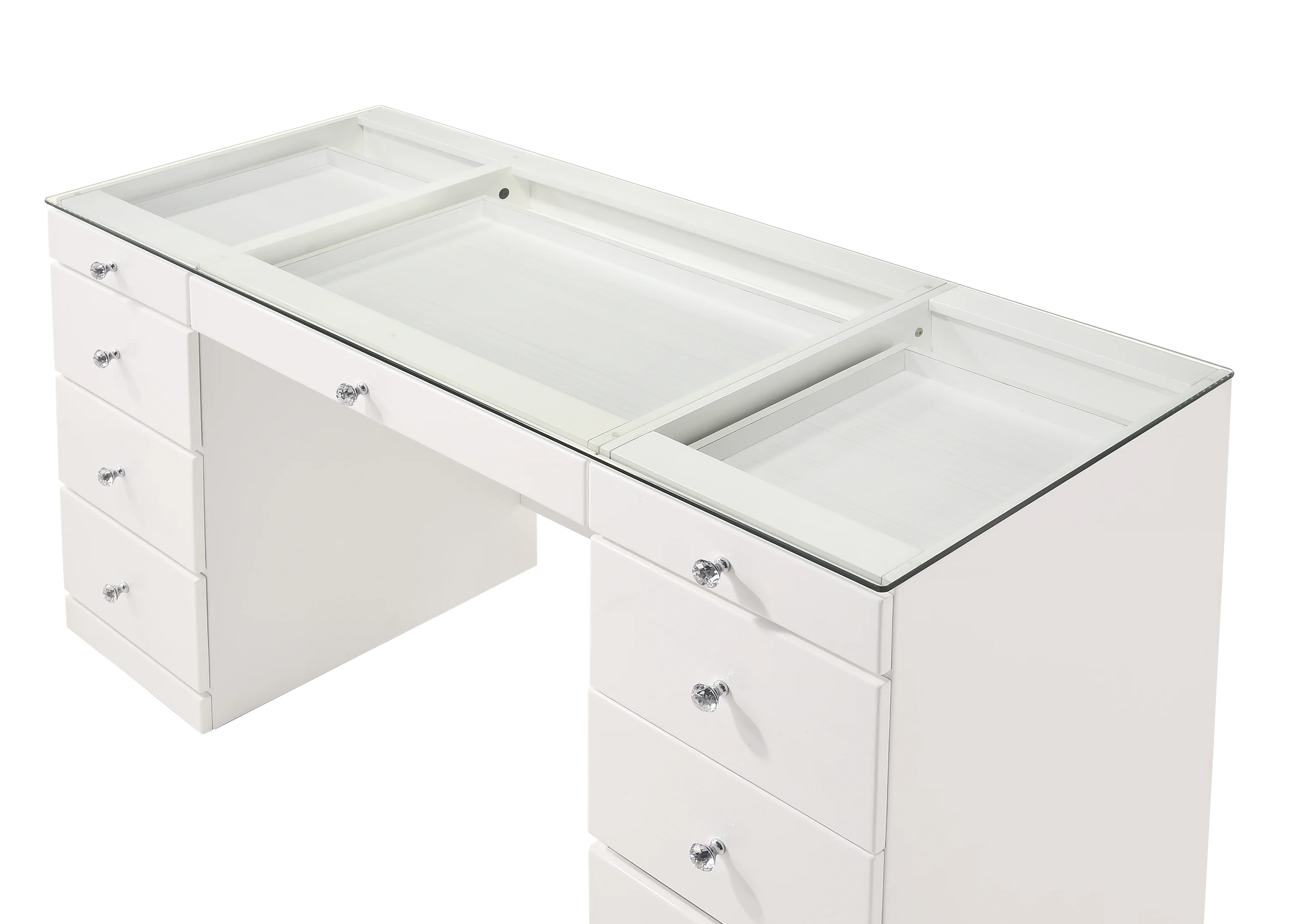 Avery Luxo White Vanity Set - Image 3