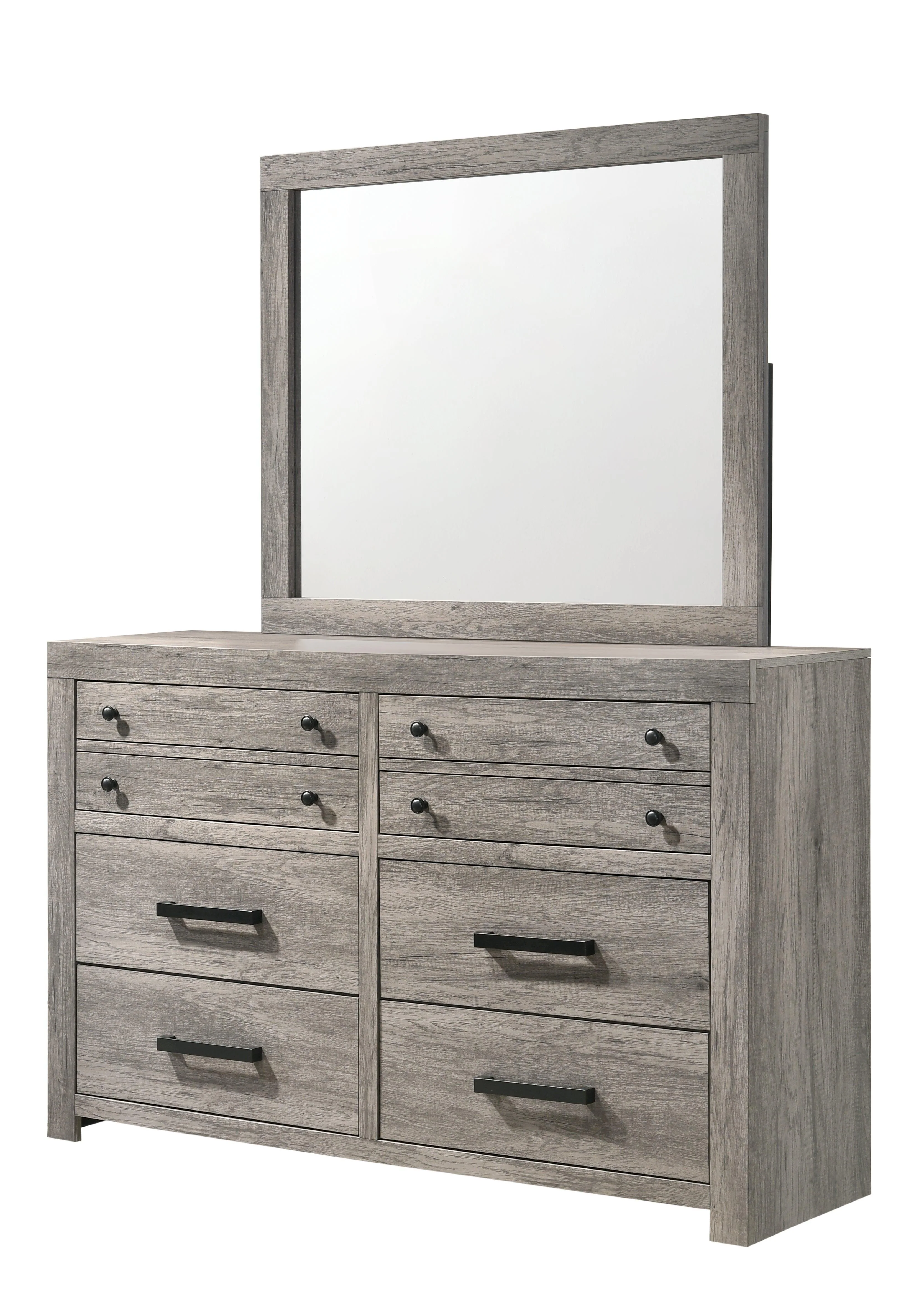 Tundra Gray Platform King Bed - Image 3