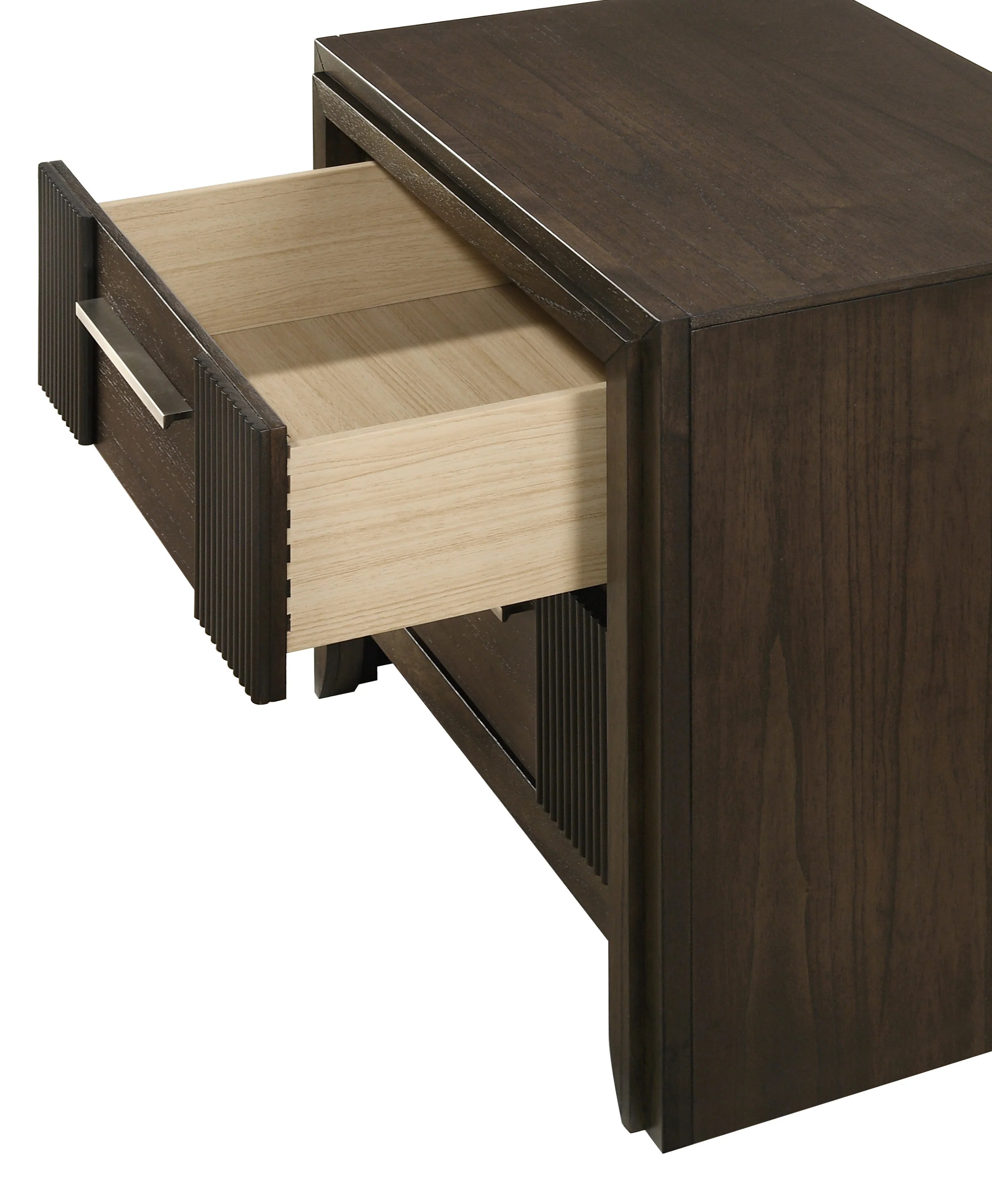 Carlton Brown Nightstand - Image 2
