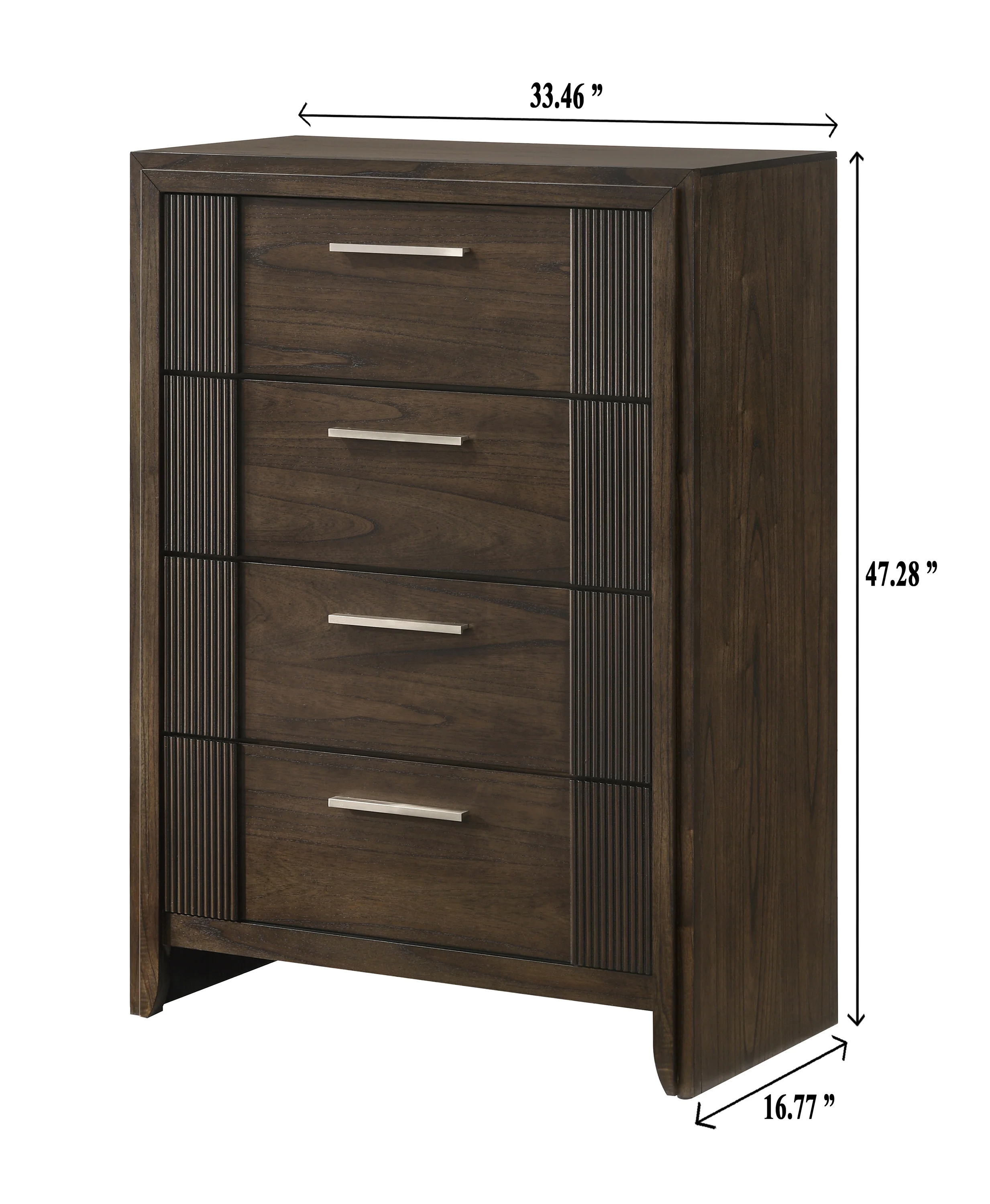 Carlton Brown Chest - Image 2