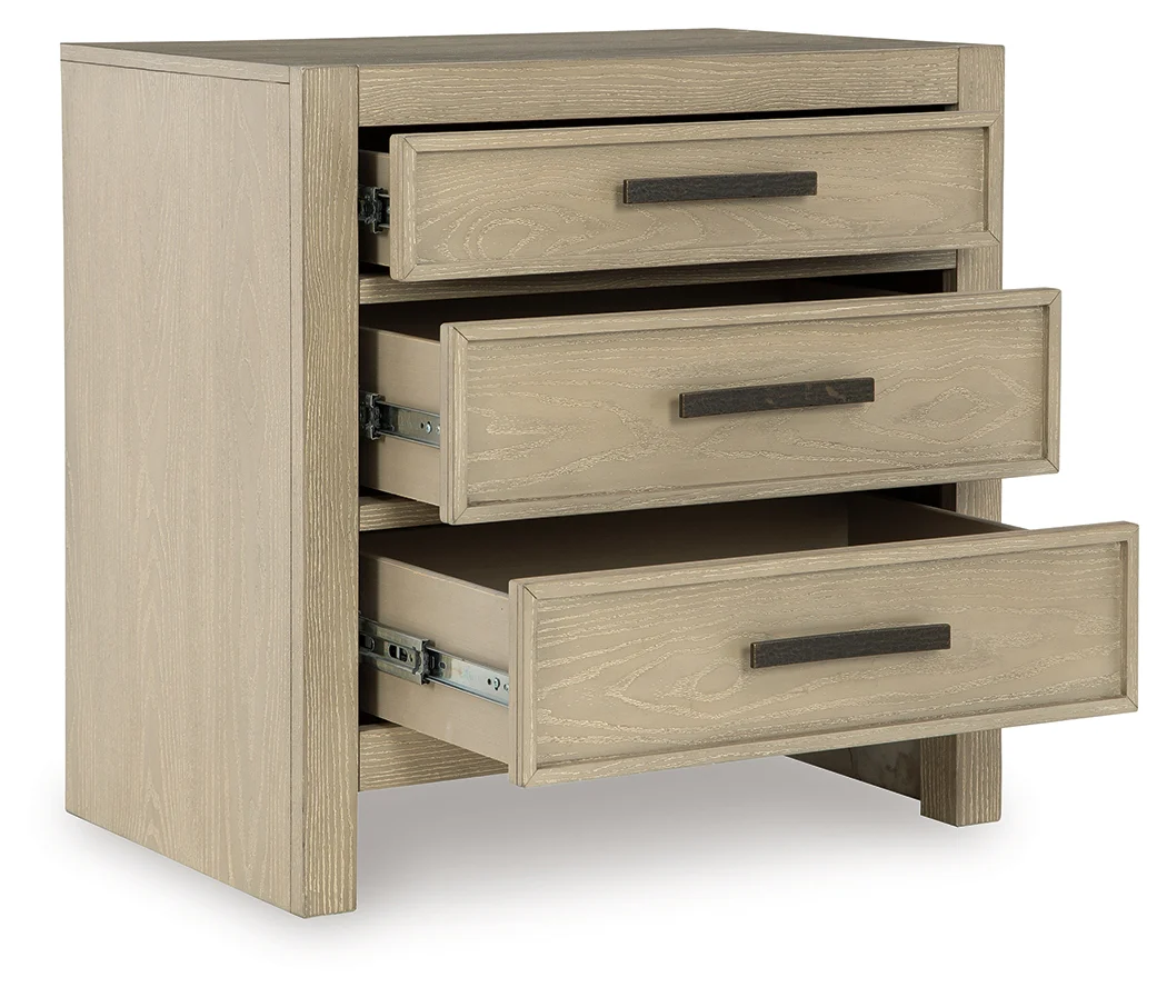Calmoro Gray Nightstand - Image 3