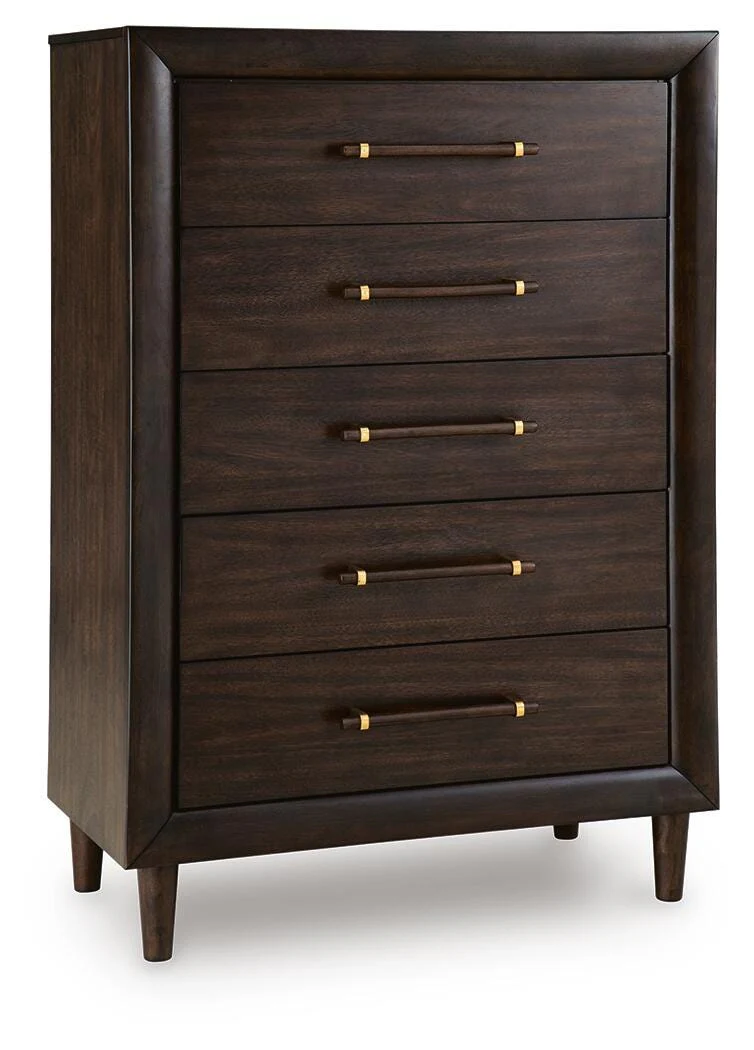 Dantenton Merlot Chest of Drawers - Image 2