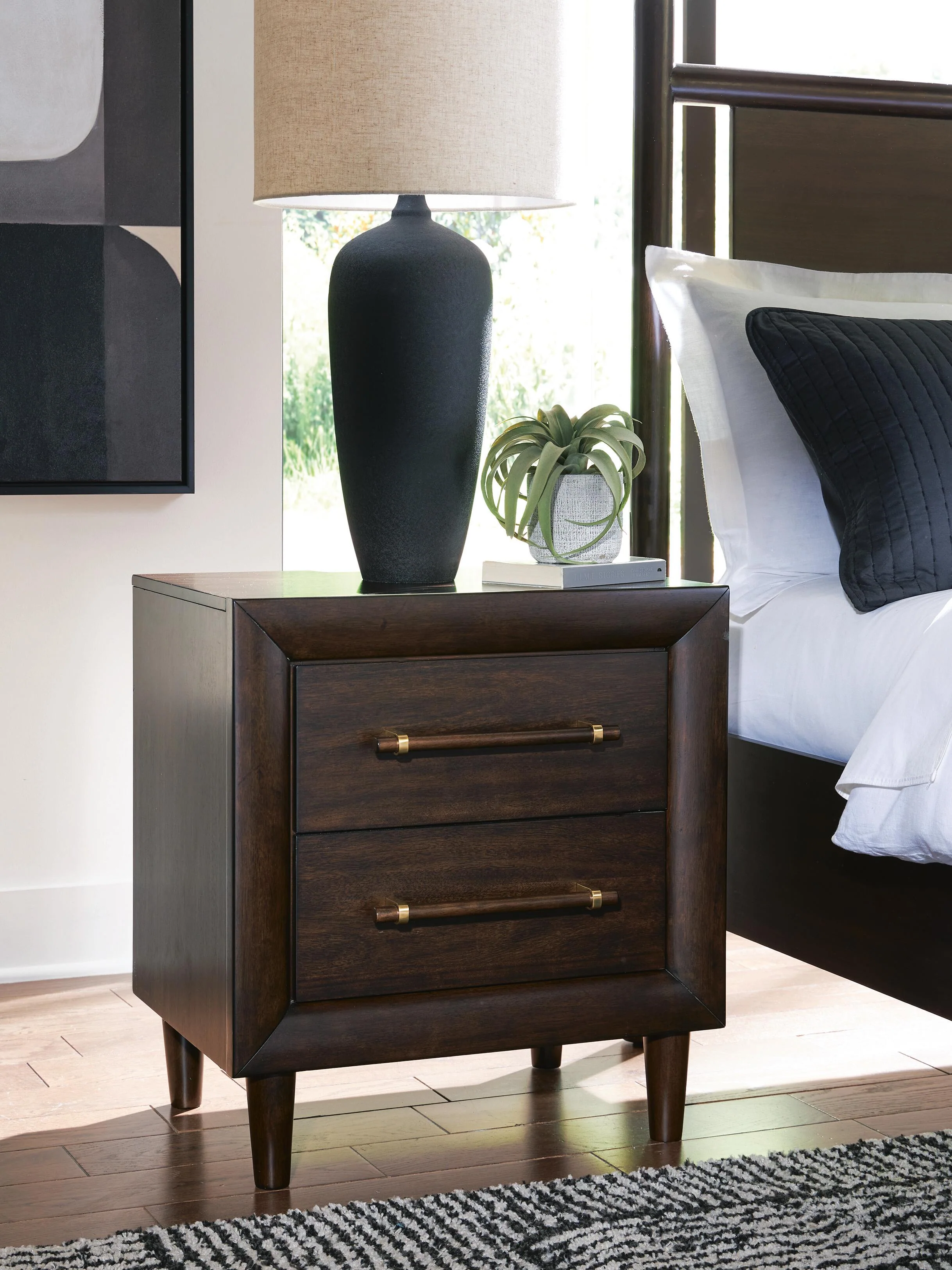 Dantenton Merlot Nightstand - Image 2
