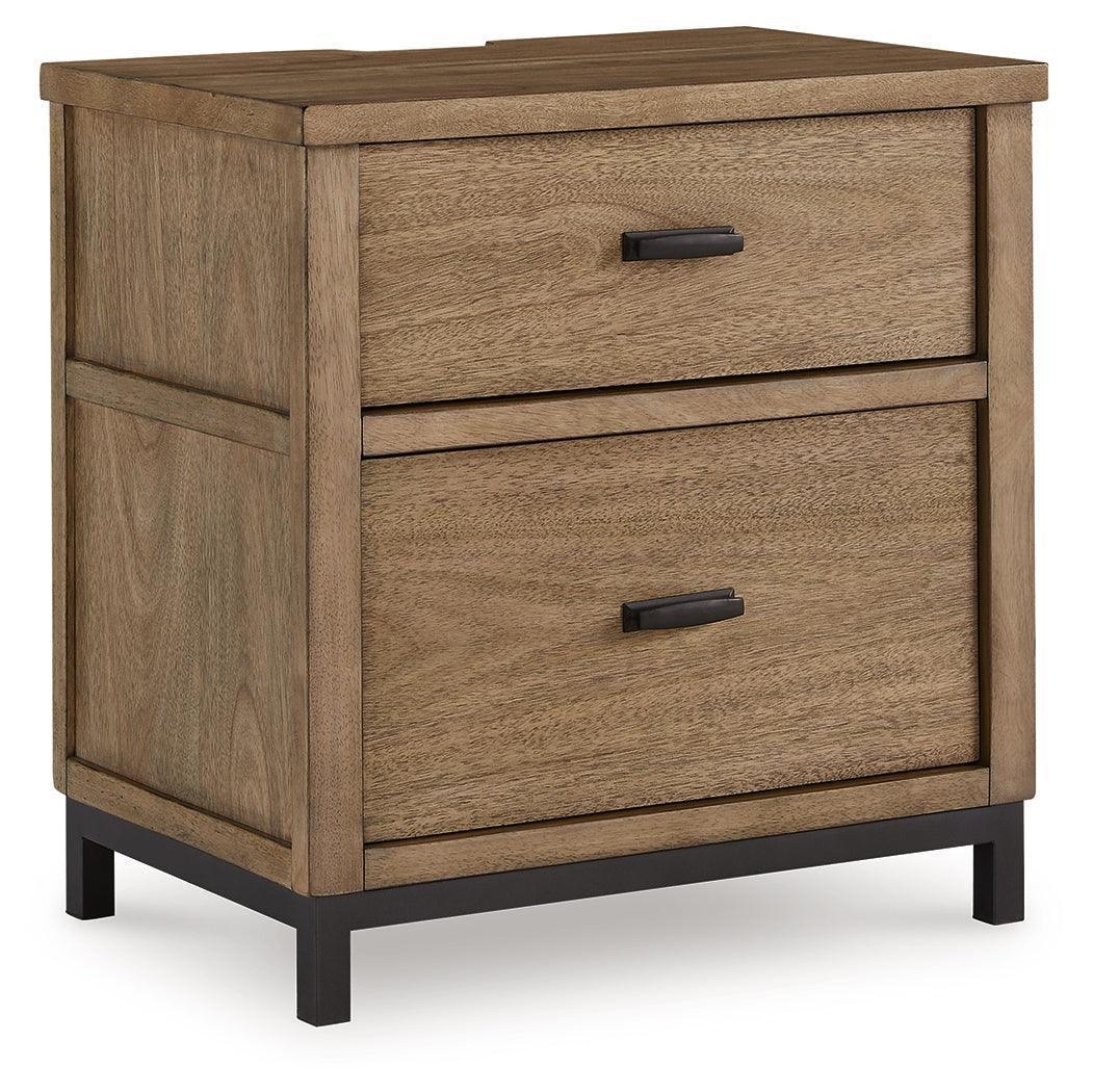 Tomtyn Light Brown Nightstand - Image 2