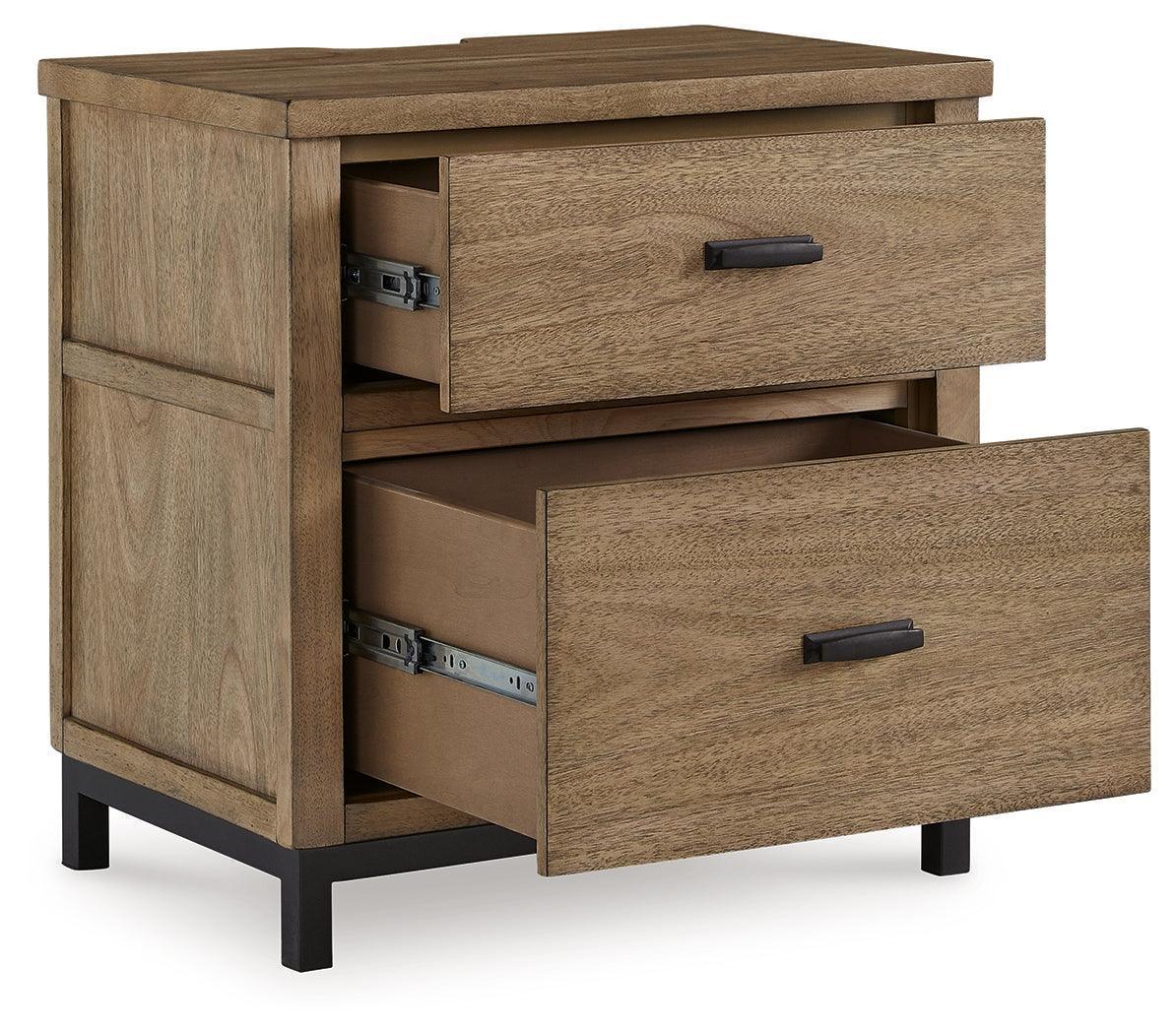 Tomtyn Light Brown Nightstand - Image 3