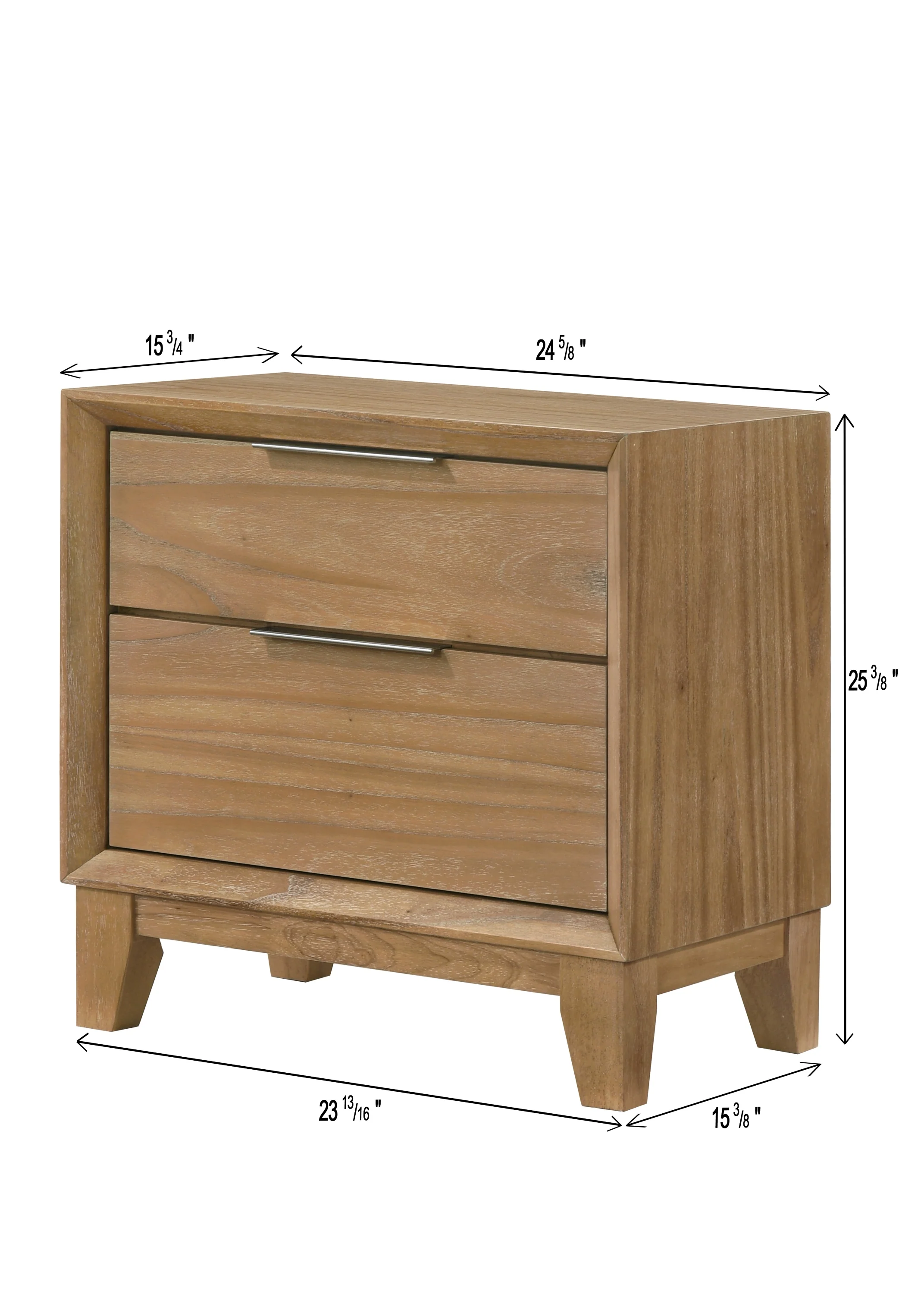 Florian Light Brown Nightstand - Image 3