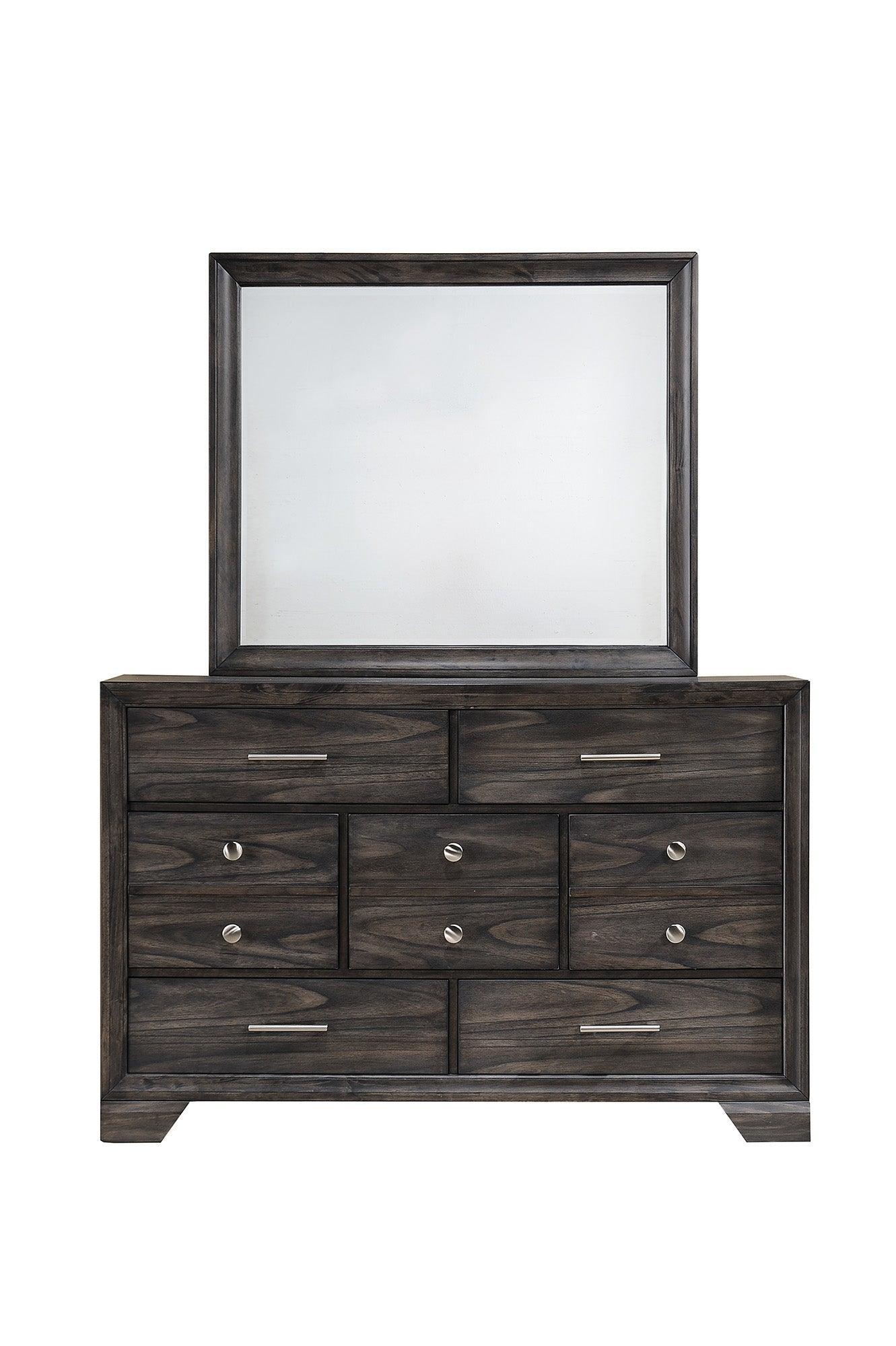 Jaymes Dresser Gray Handle 10 Drawers - Image 2