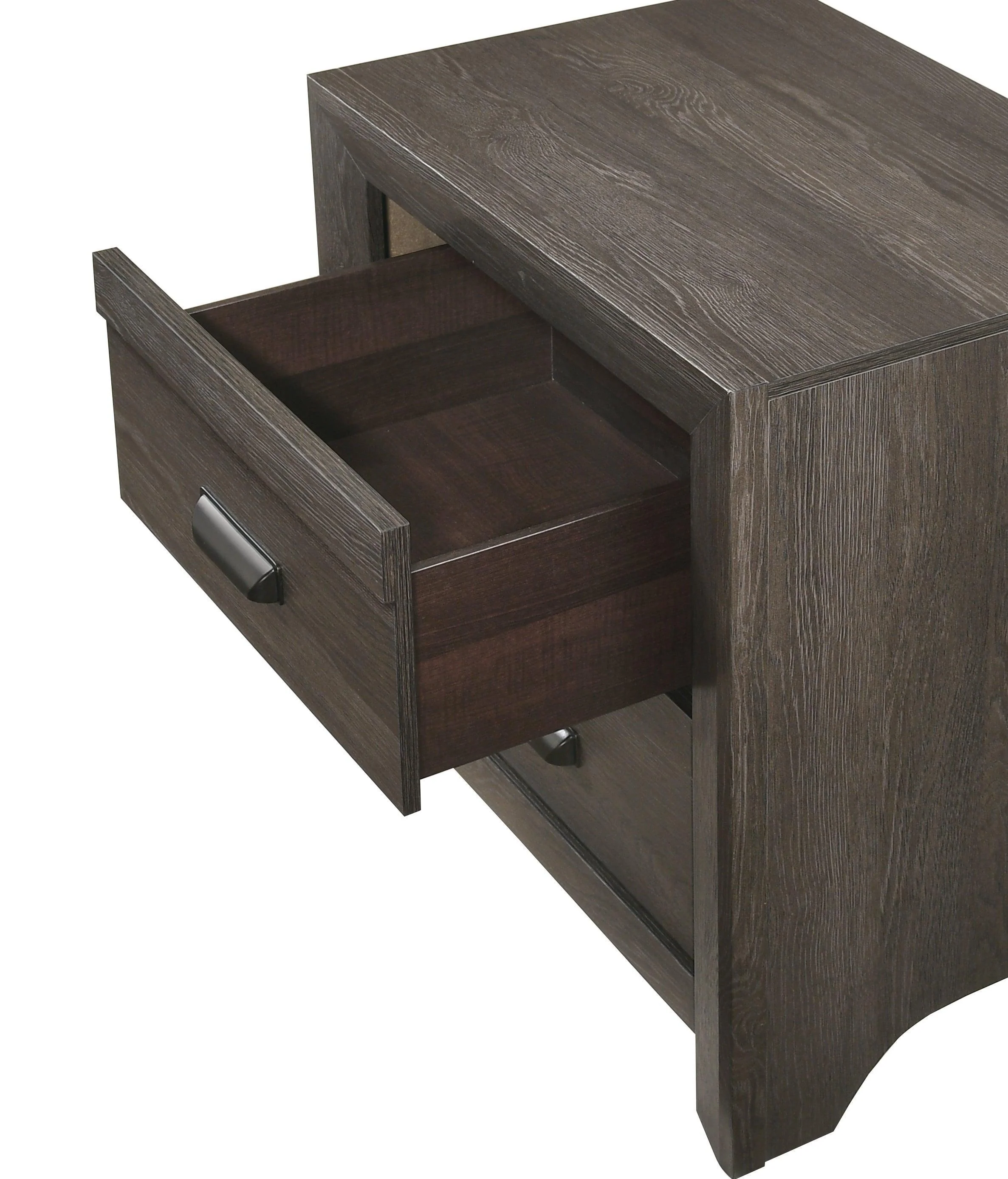 Adelaide Nightstand Brown 2 Drawers - Image 3