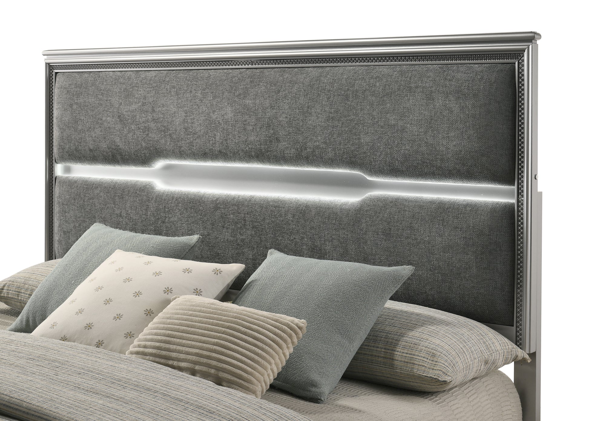 Amiri Gray Nightstand - Image 3