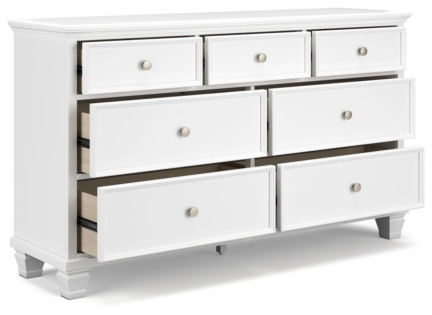Fortman White Dresser - Image 3