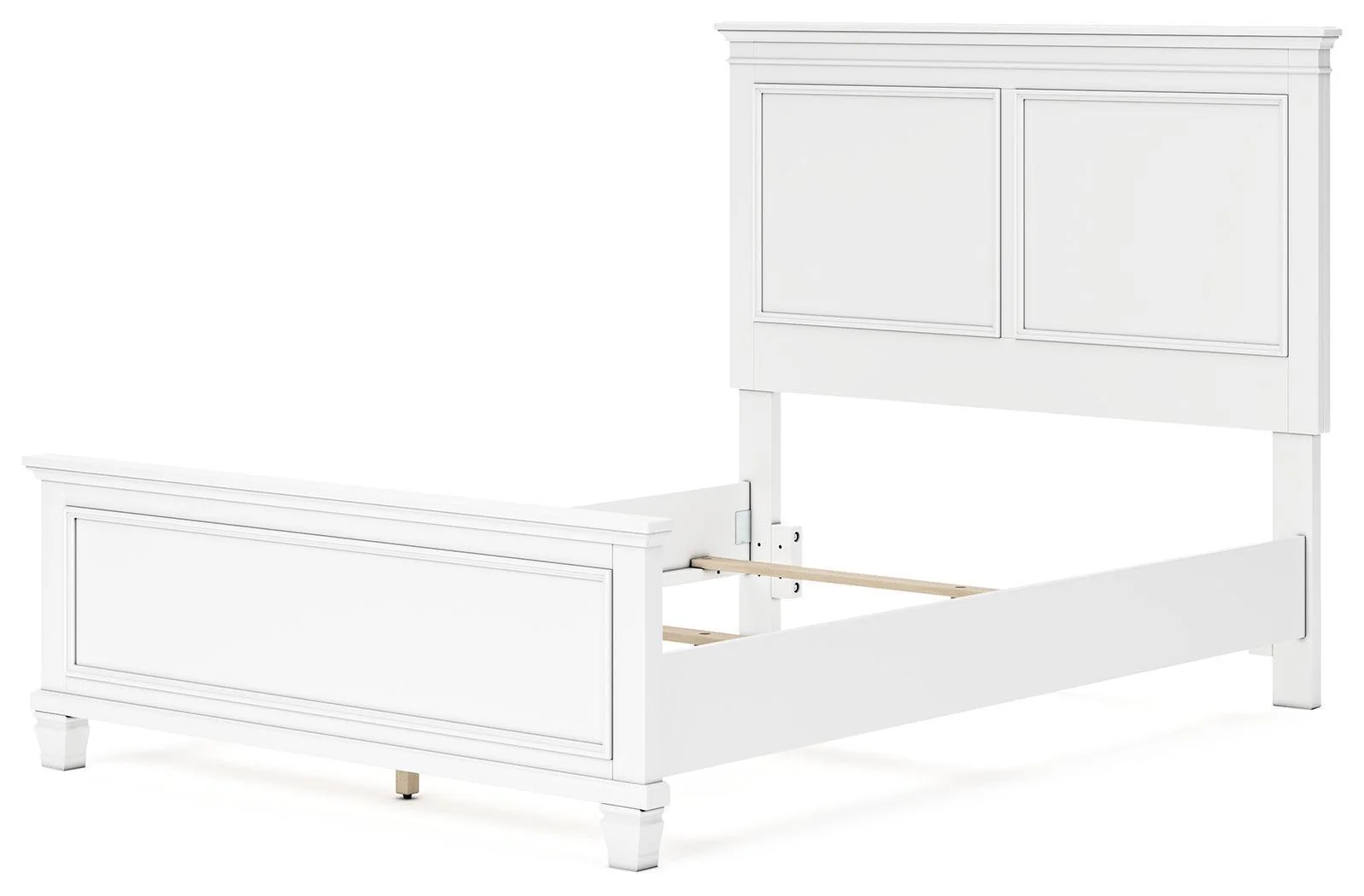Fortman White Full Panel Bed - Image 2