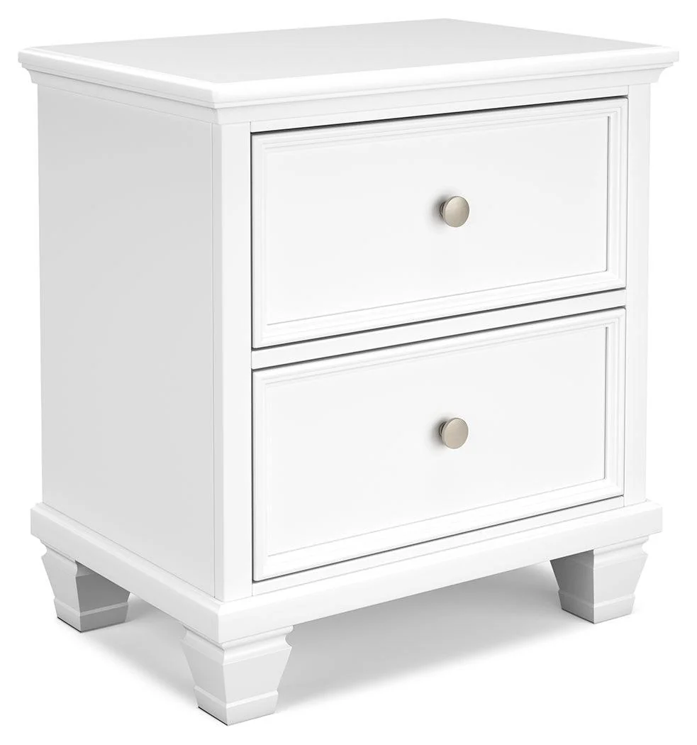 Fortman White Nightstand - Image 2