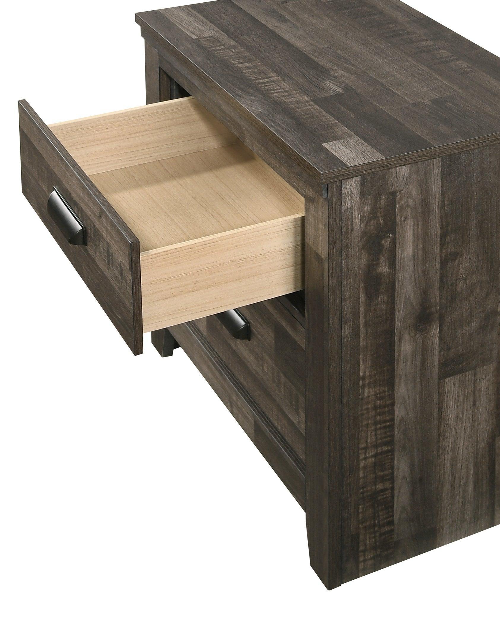Carter Dresser Brown 6 Drawers - Image 3