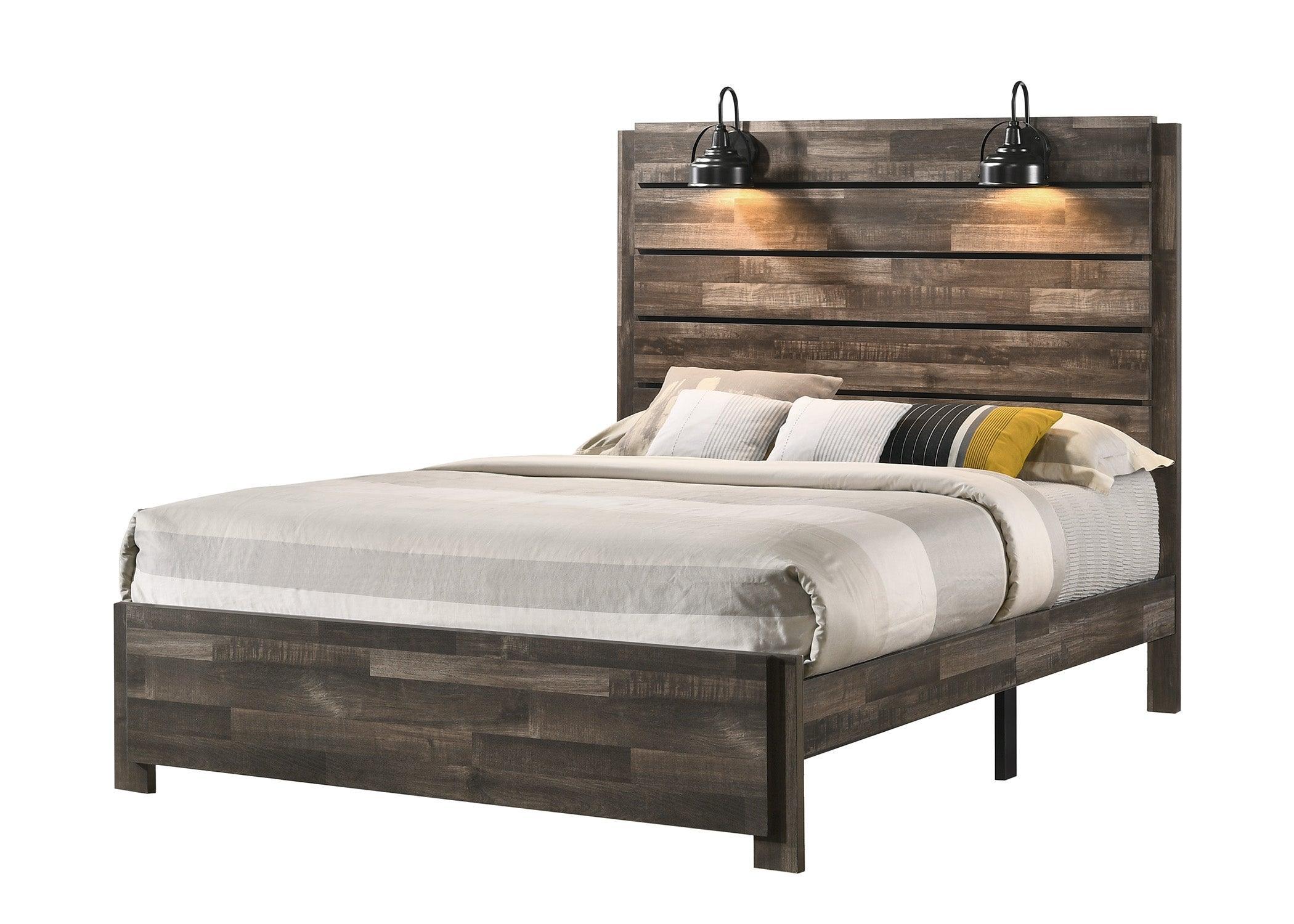 Carter Brown LED Platform Bedroom Set - Image 2