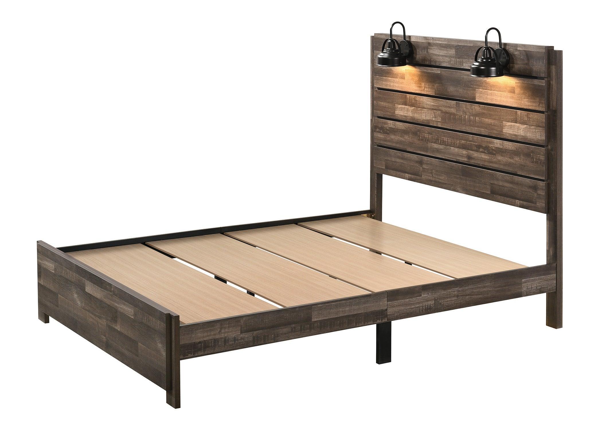 Carter Brown LED Platform Bedroom Set - Image 3