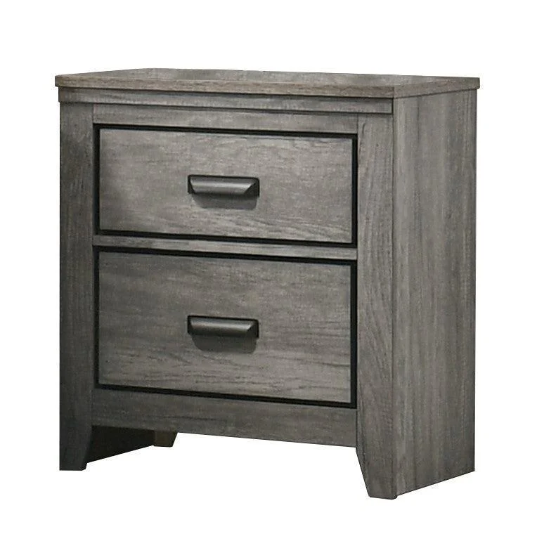 Carter Chest Gray 5 Drawers - Image 3