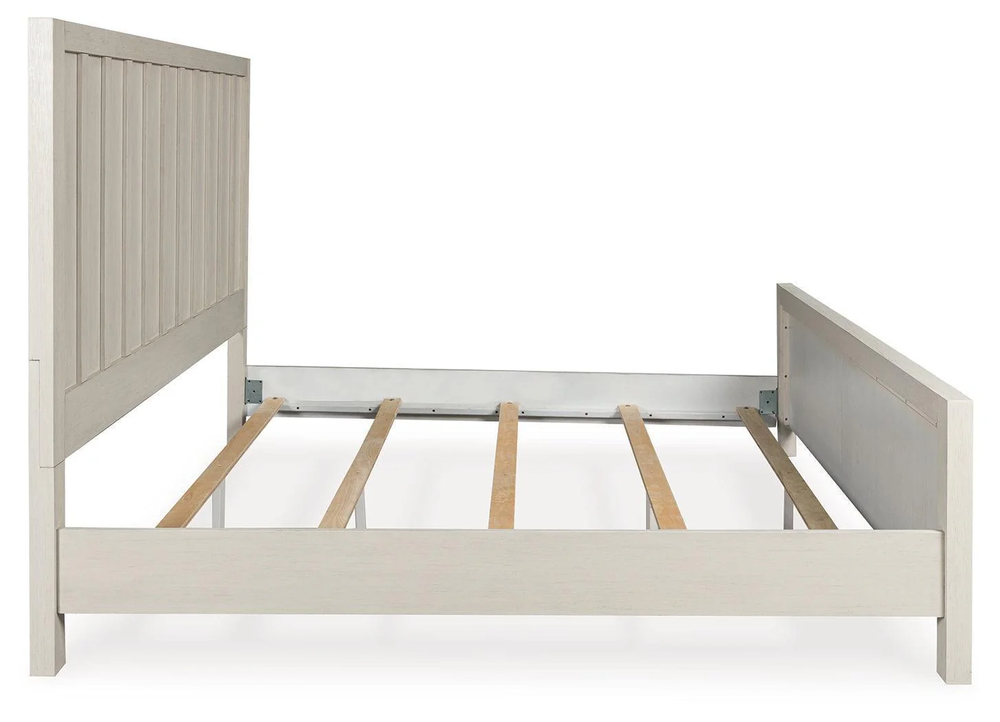 Shaybrock Antique White King Panel Bed - Image 3