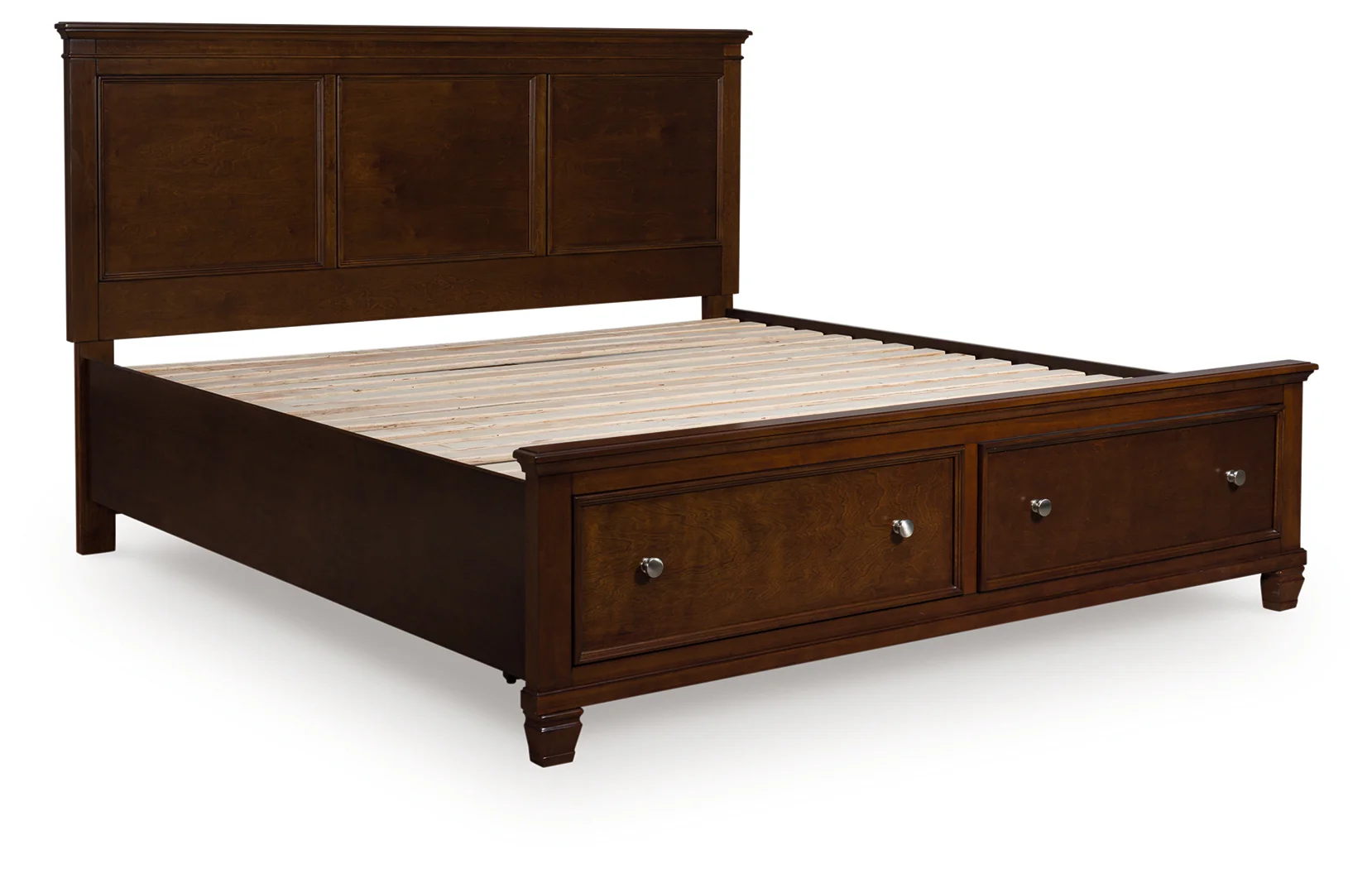 Danabrin Brown King Panel Storage Bed - Image 2