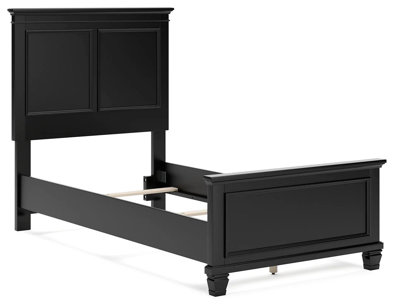 Lanolee Black Twin Panel Bed - Image 3