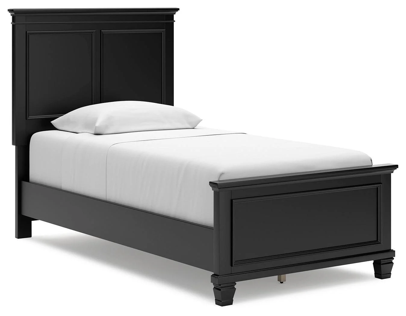 Lanolee Black Twin Panel Bed - Image 2