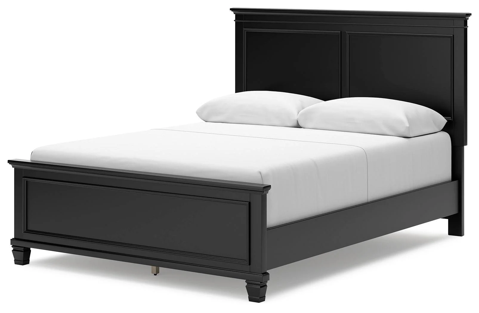 Lanolee Black Queen Panel Bed - Image 3