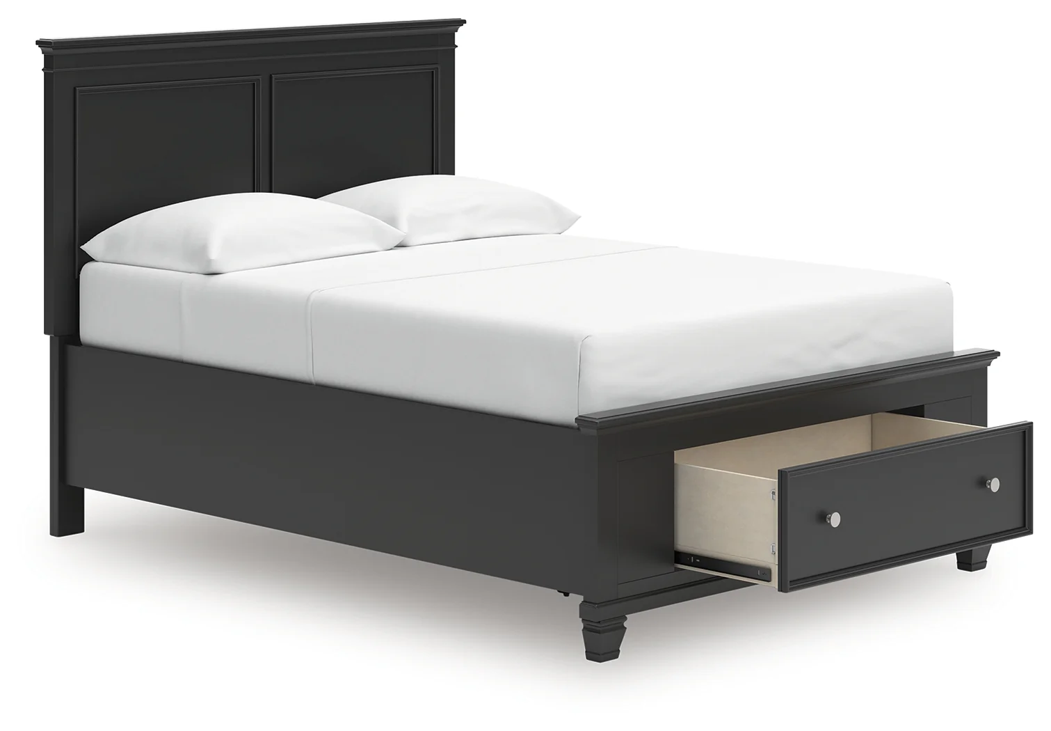 Lanolee Black Full Panel Storage Bed - Image 3