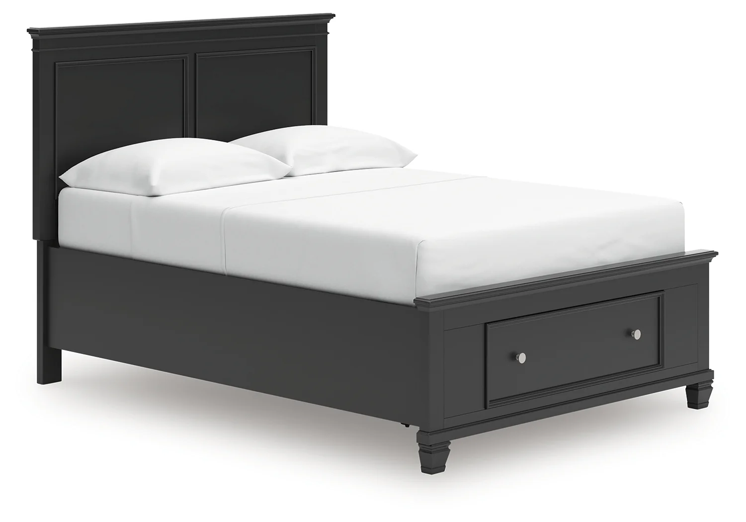 Lanolee Black Full Panel Storage Bed - Image 2