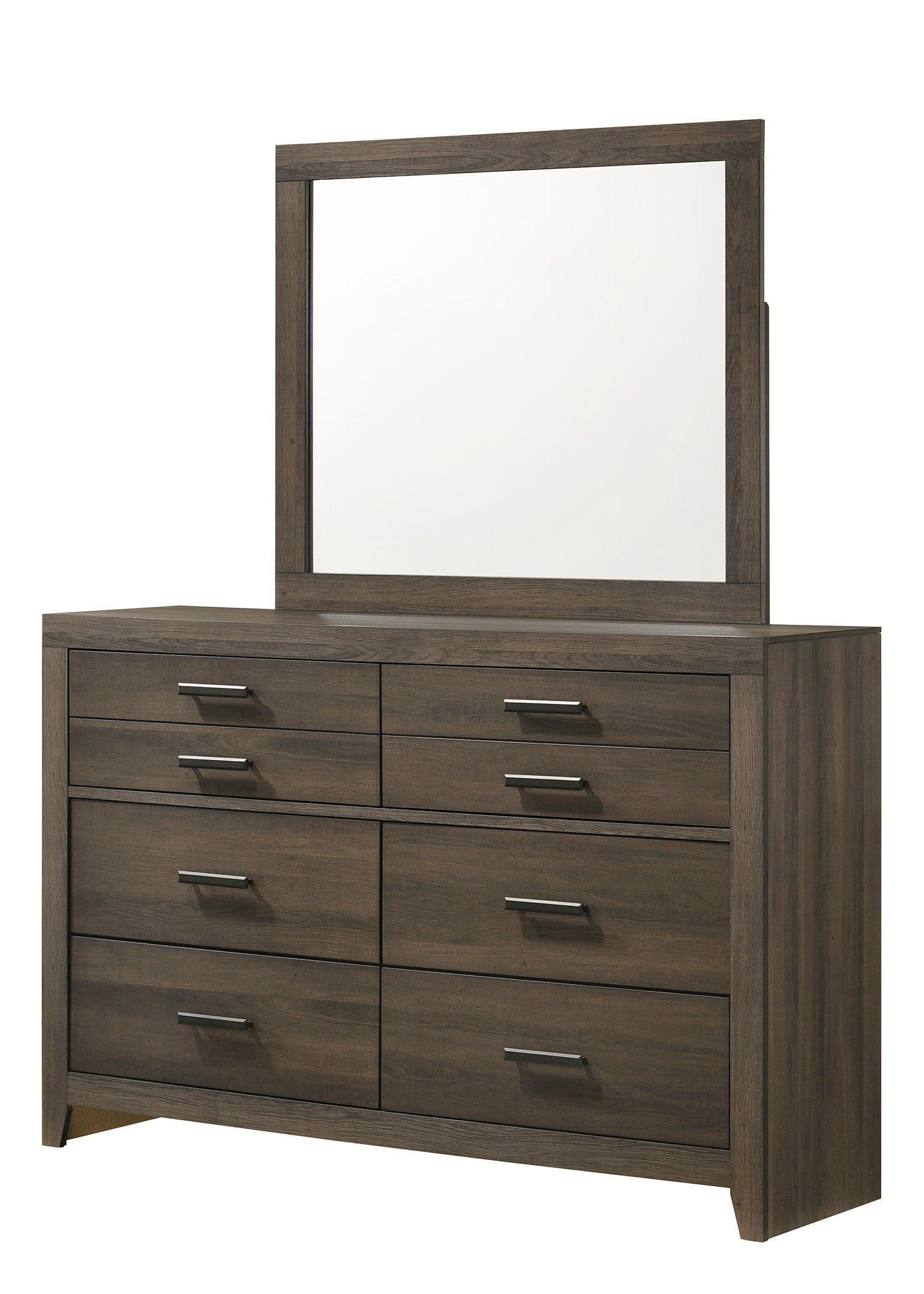 Marley Brown Platform Queen Bed - Image 3