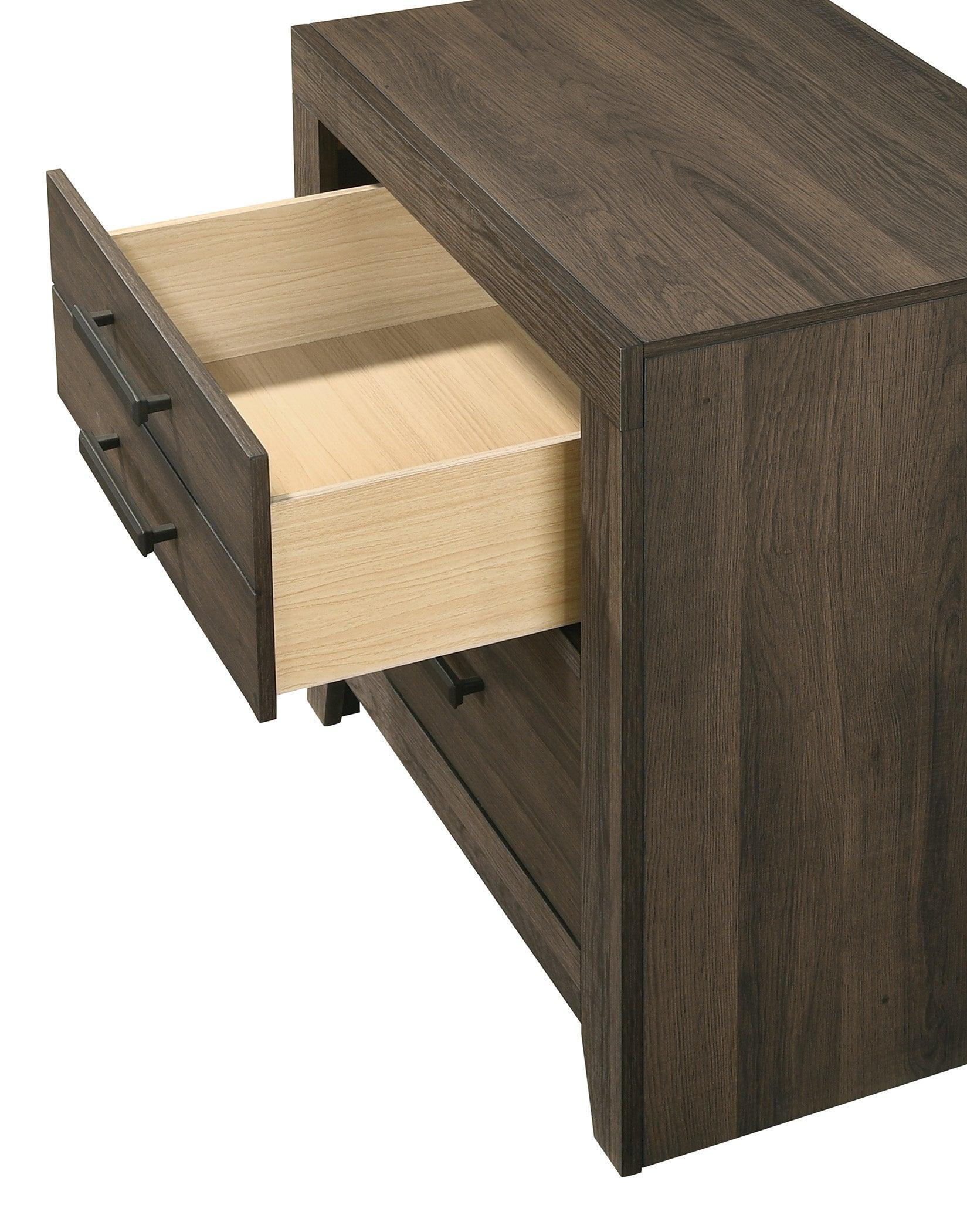 Marley Dresser Brown 8 Drawers - Image 3