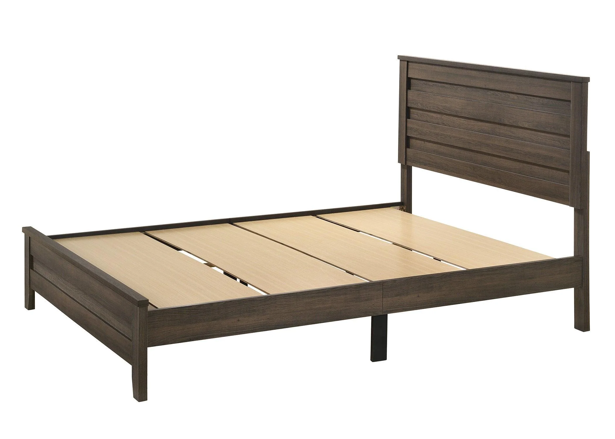Marley Brown Platform Bedroom Set - Image 3